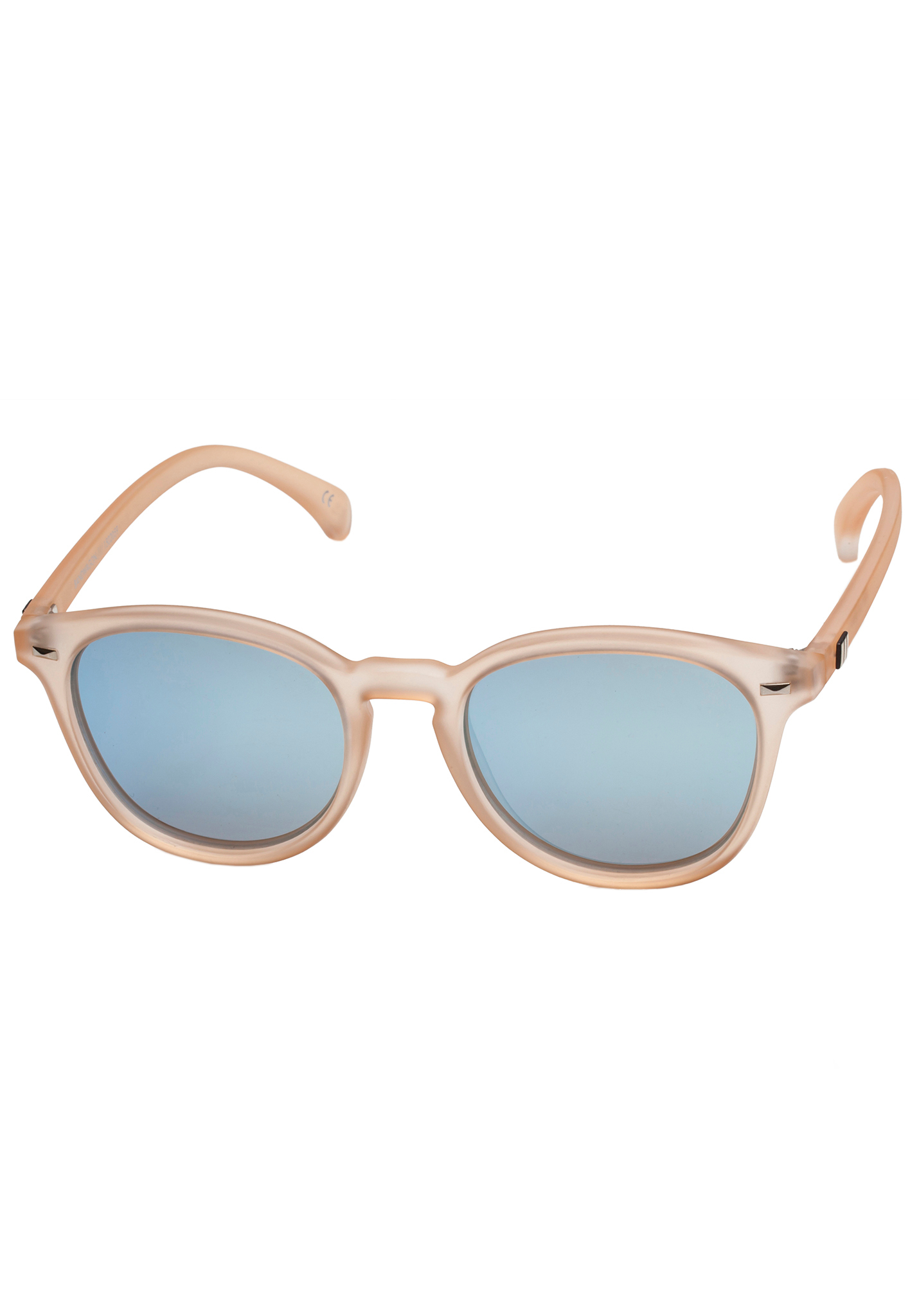 Le Specs Bandwagon Sonnenbrillen rohzucker/eisblau revo spiegelglas One Size