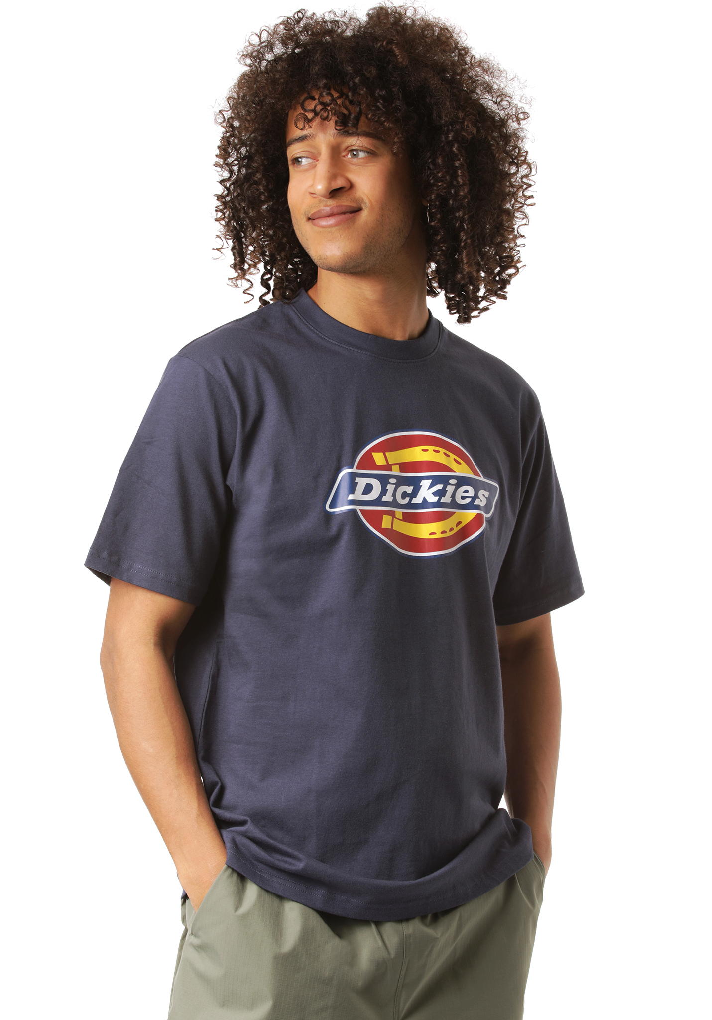 Dickies Icon Logo T-Shirt navy blue M