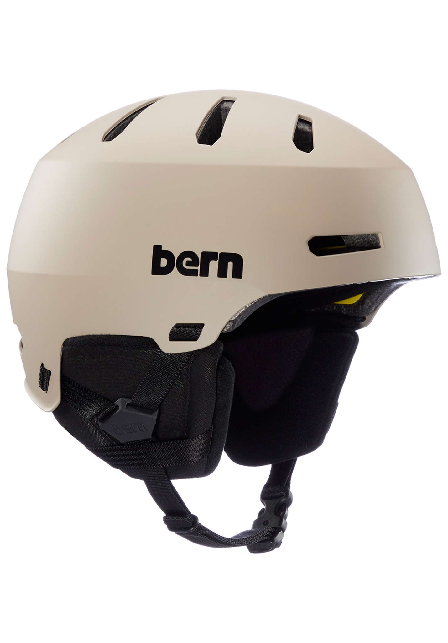 Bern Macon 2.0 Thin Shell Snowboardhelme mattsand L
