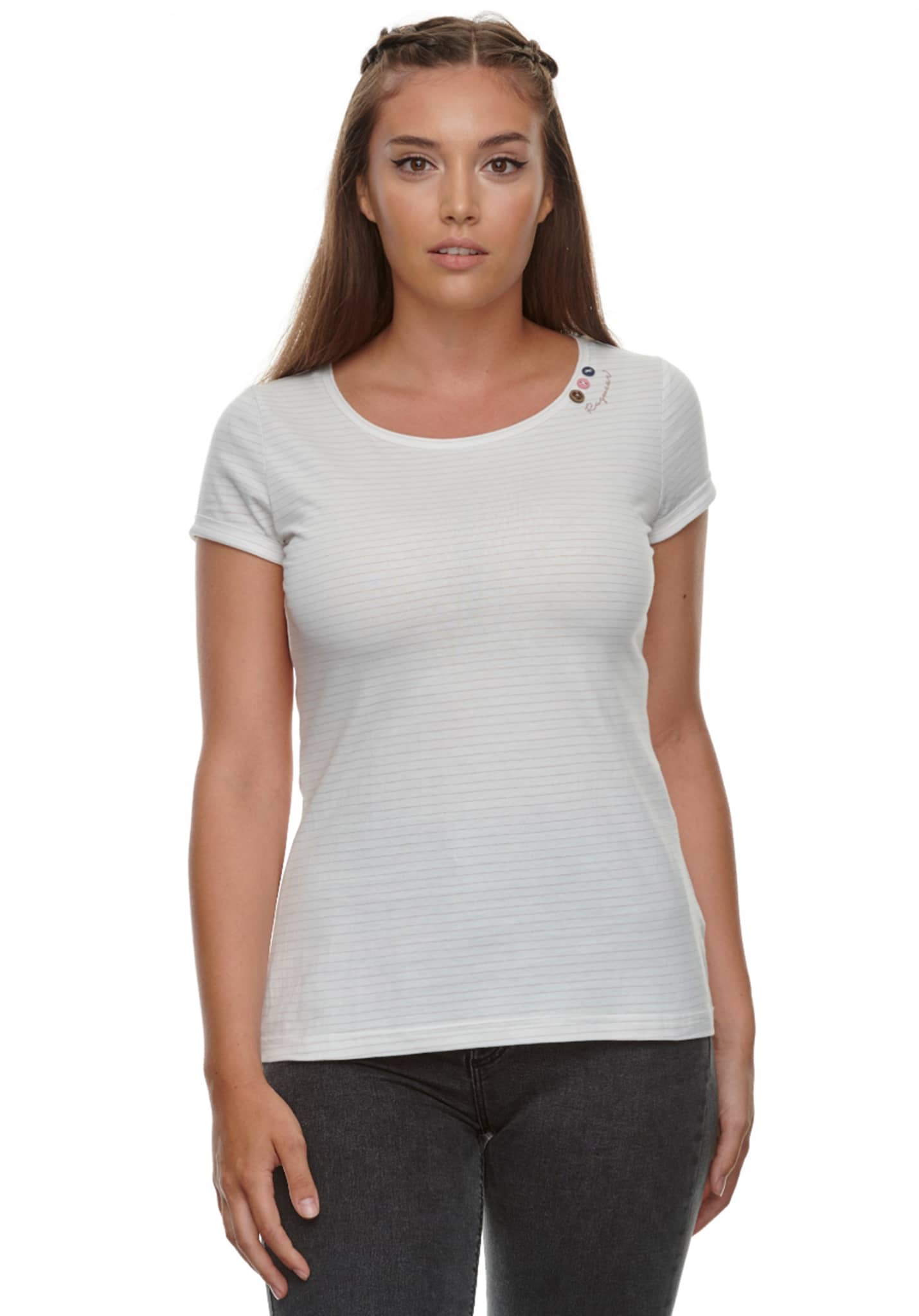 Ragwear Florah C Organic T-Shirt weiß XL