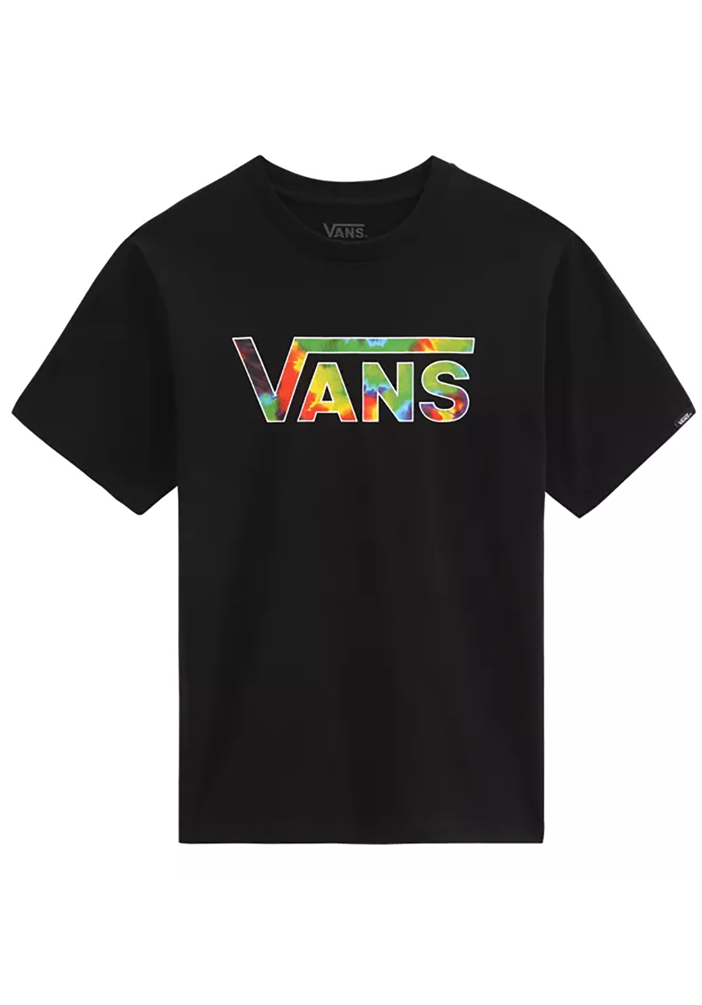 Vans Classic Logo Fill T-Shirt schwarz/spirale tie dye XL