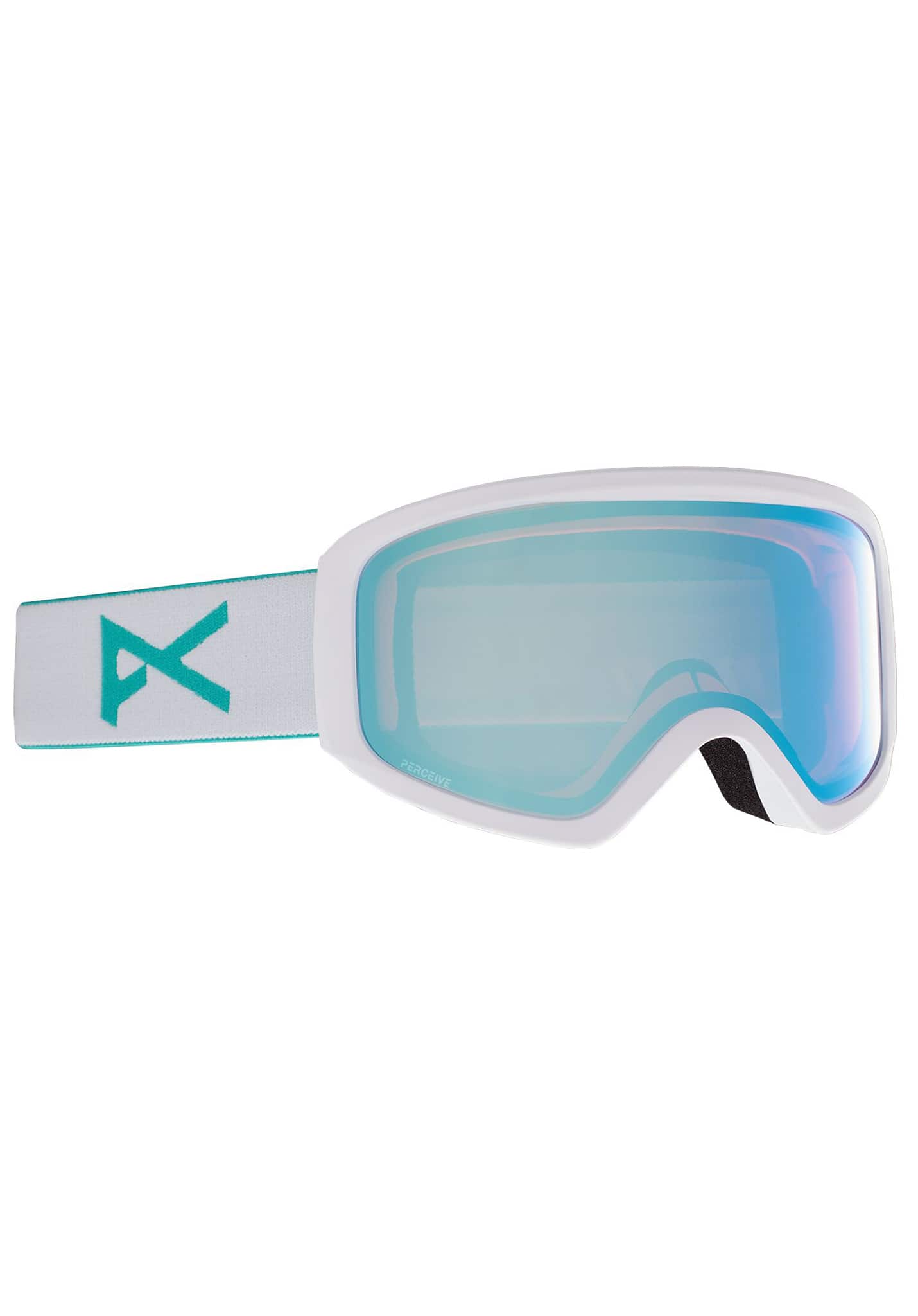 Anon Insight Snowboardbrillen weiß/prcv vrbl blau One Size