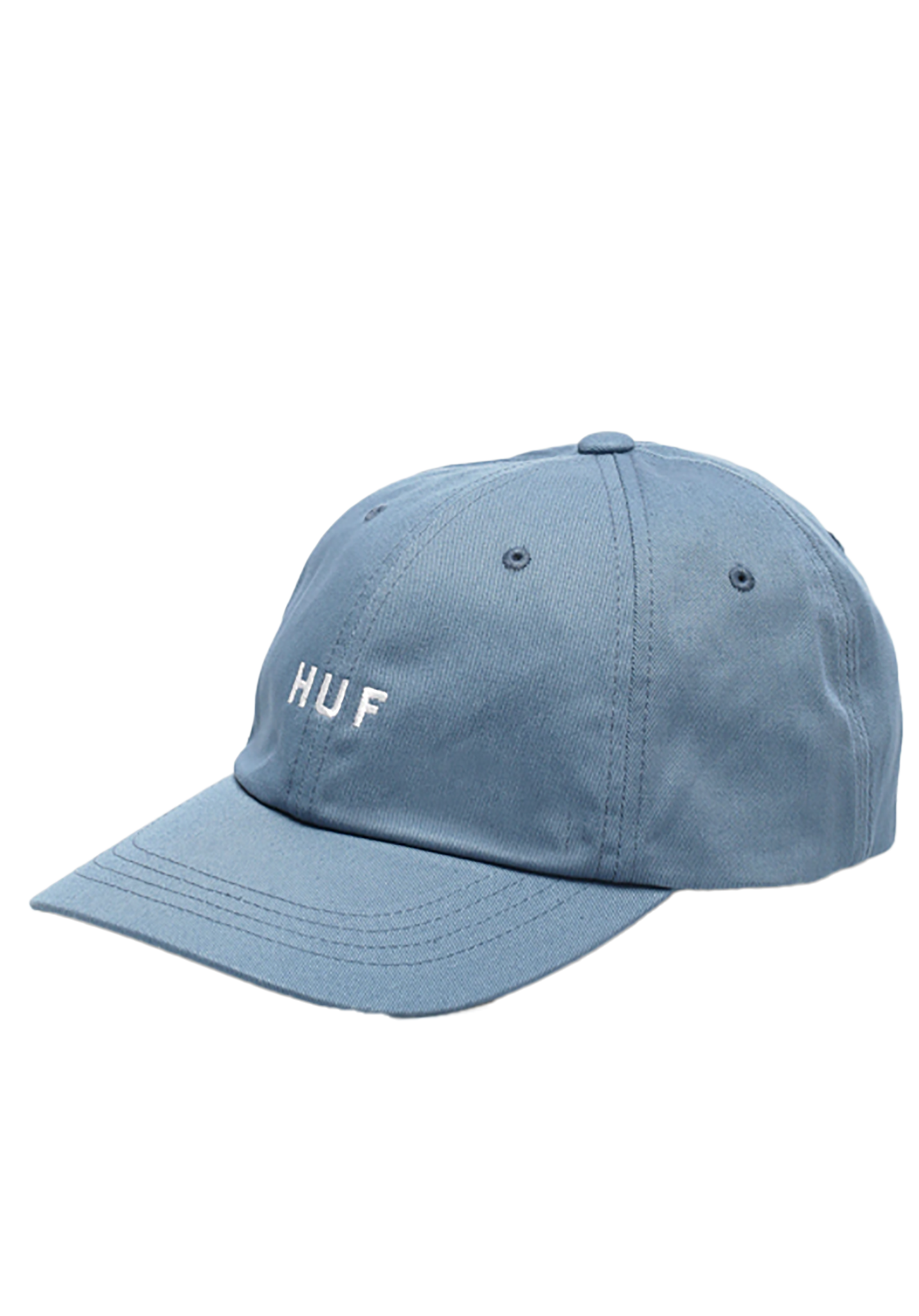 HUF Essentials OG Logo Panel Strapback Cap light blue One Size