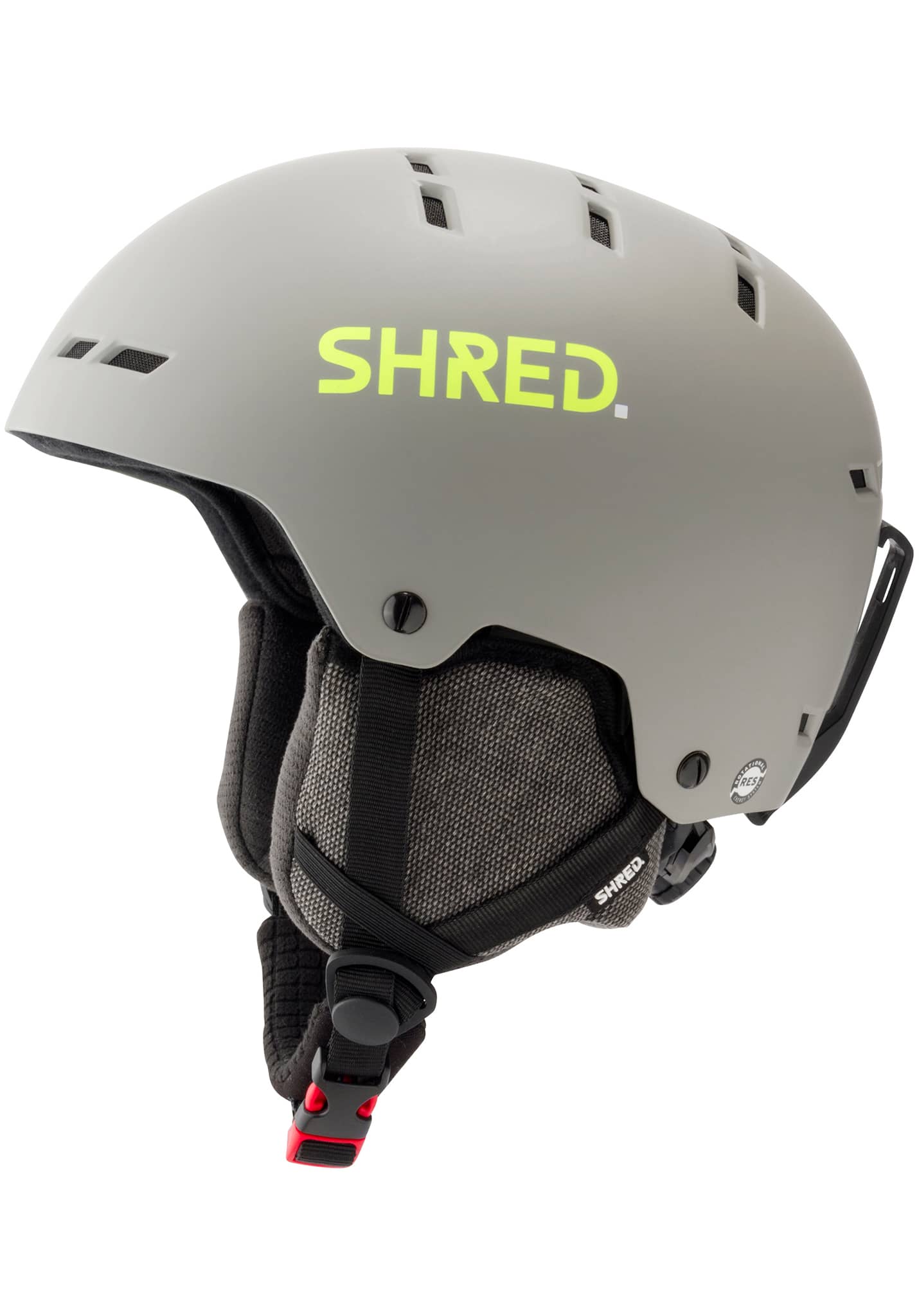 Shred Totality NoShock Snowboardhelme grau/gelb L