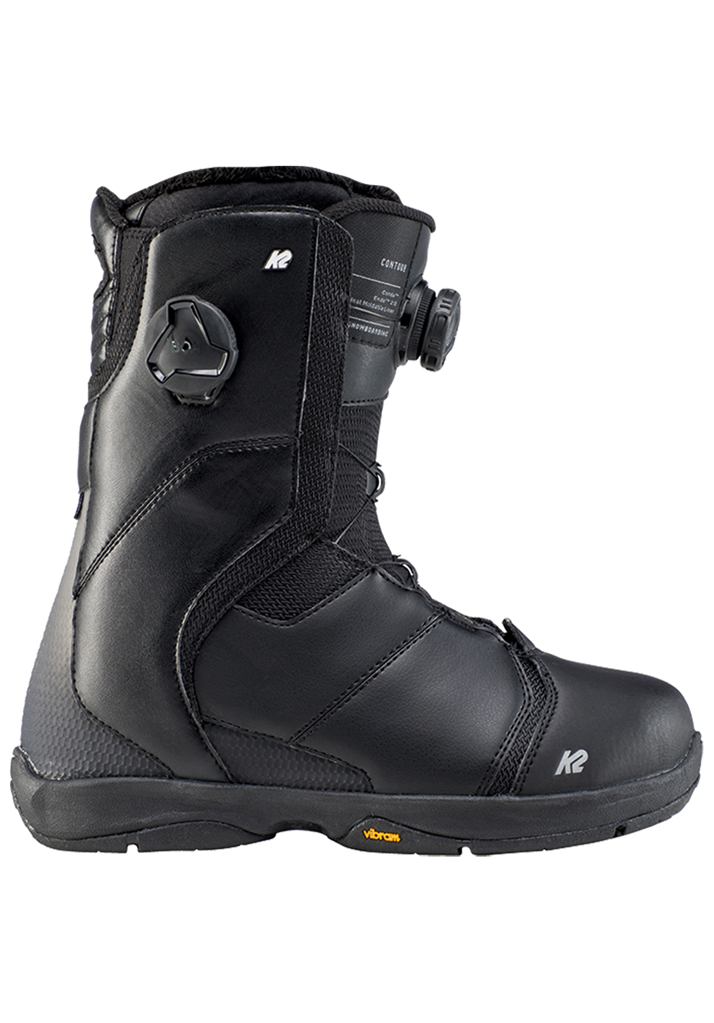 K2 Snowboarding Contour Boa All Mountain Snowboard Boots black 39