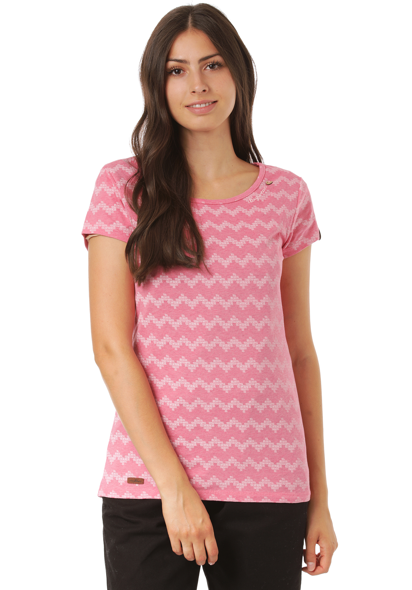 Ragwear Mint Zig Zag T-Shirt pink XL