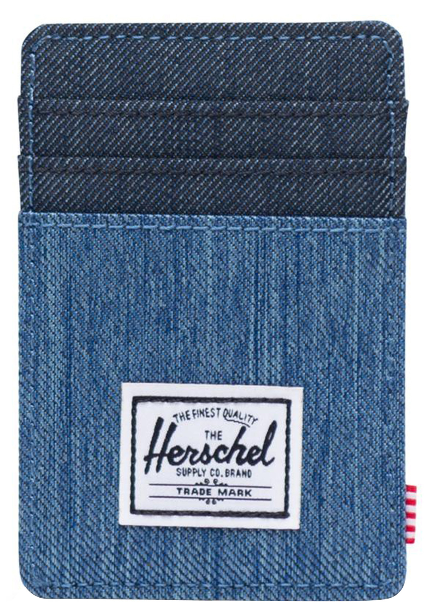 Herschel Supply Co. Raven Stoff Portemonnaie verblasster denim/indigo-denim One Size