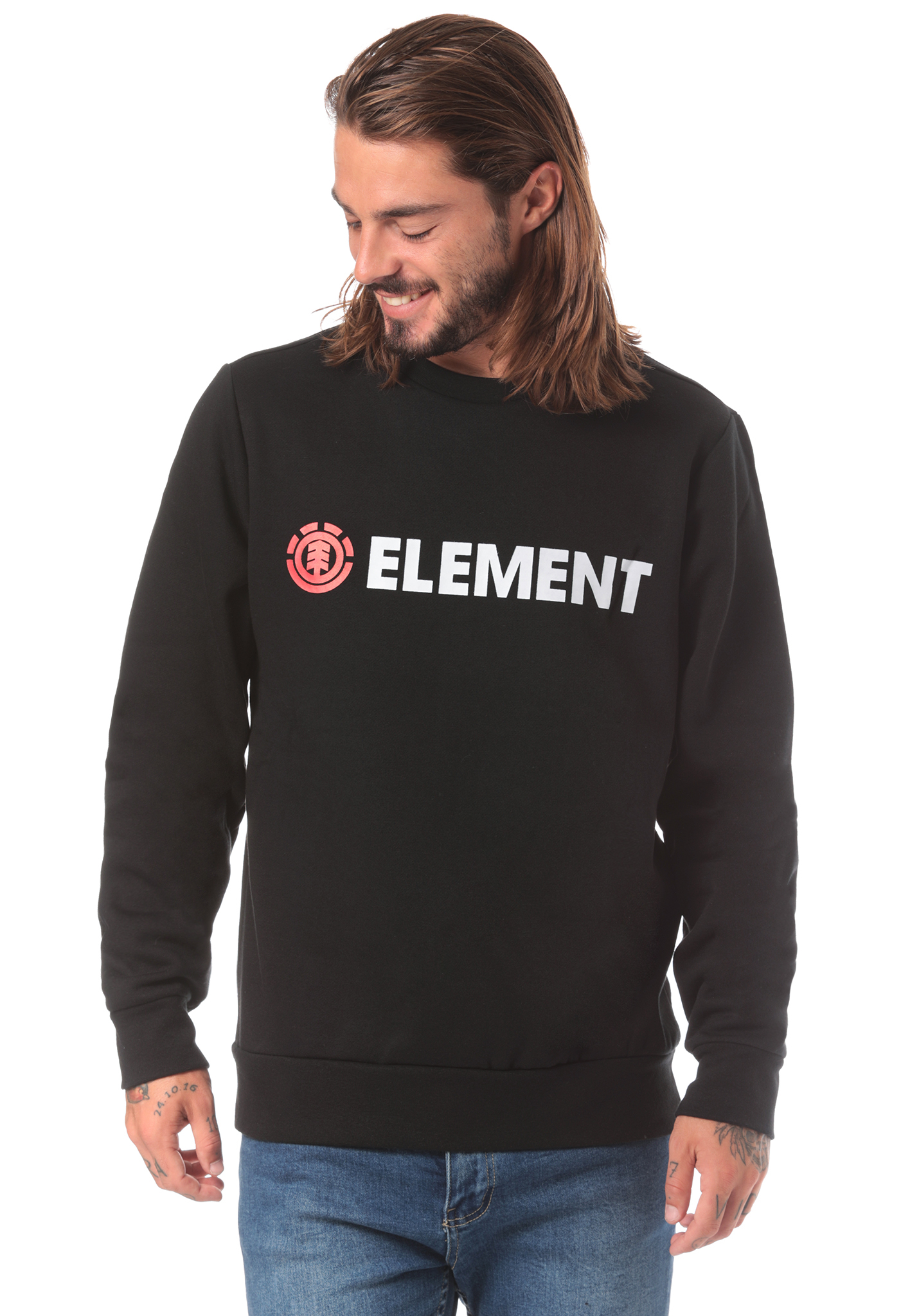Element Blazin Sweatshirt flint black XL