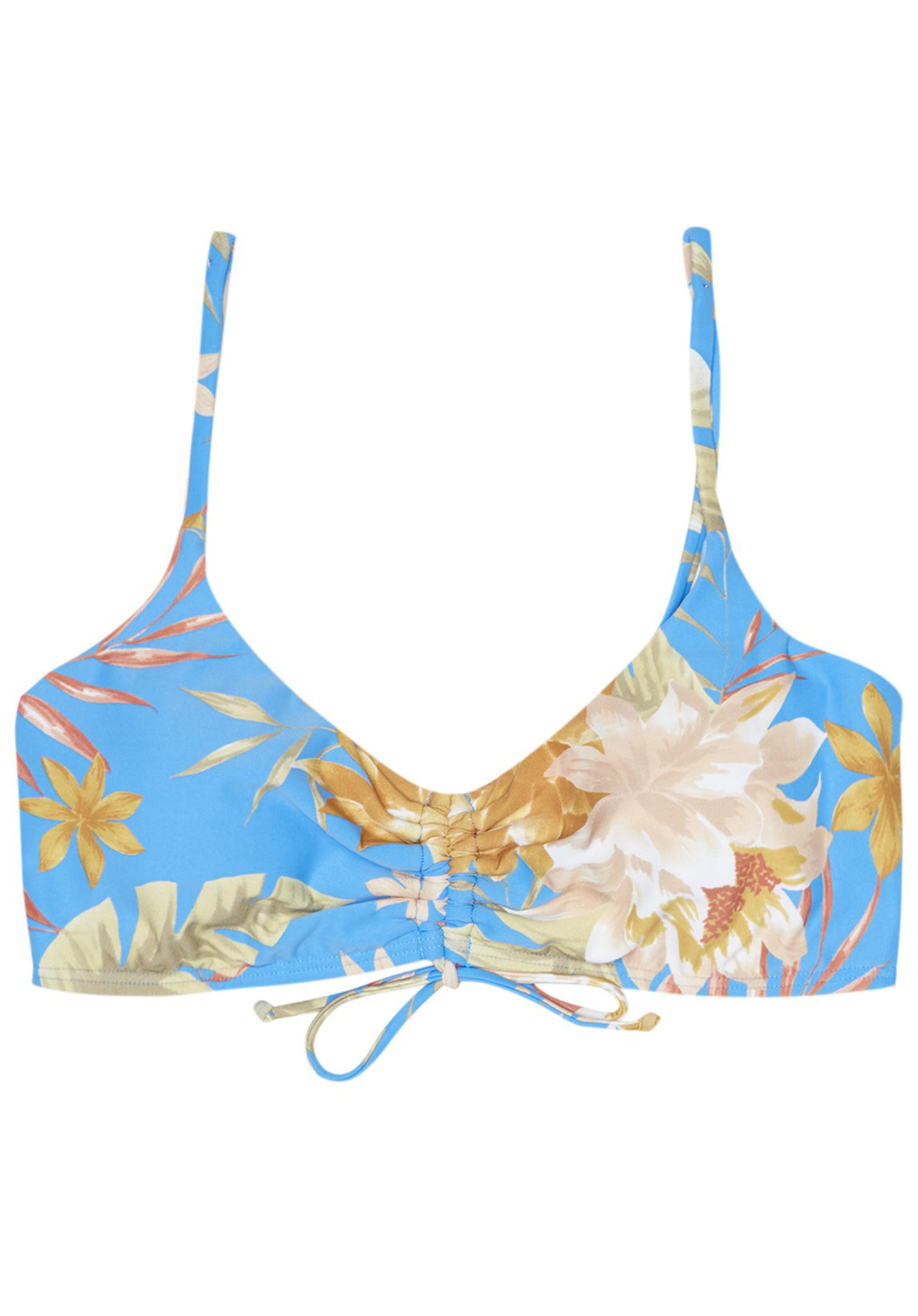 Billabong Palm Rise Mini Crop Bikini Top french blue M