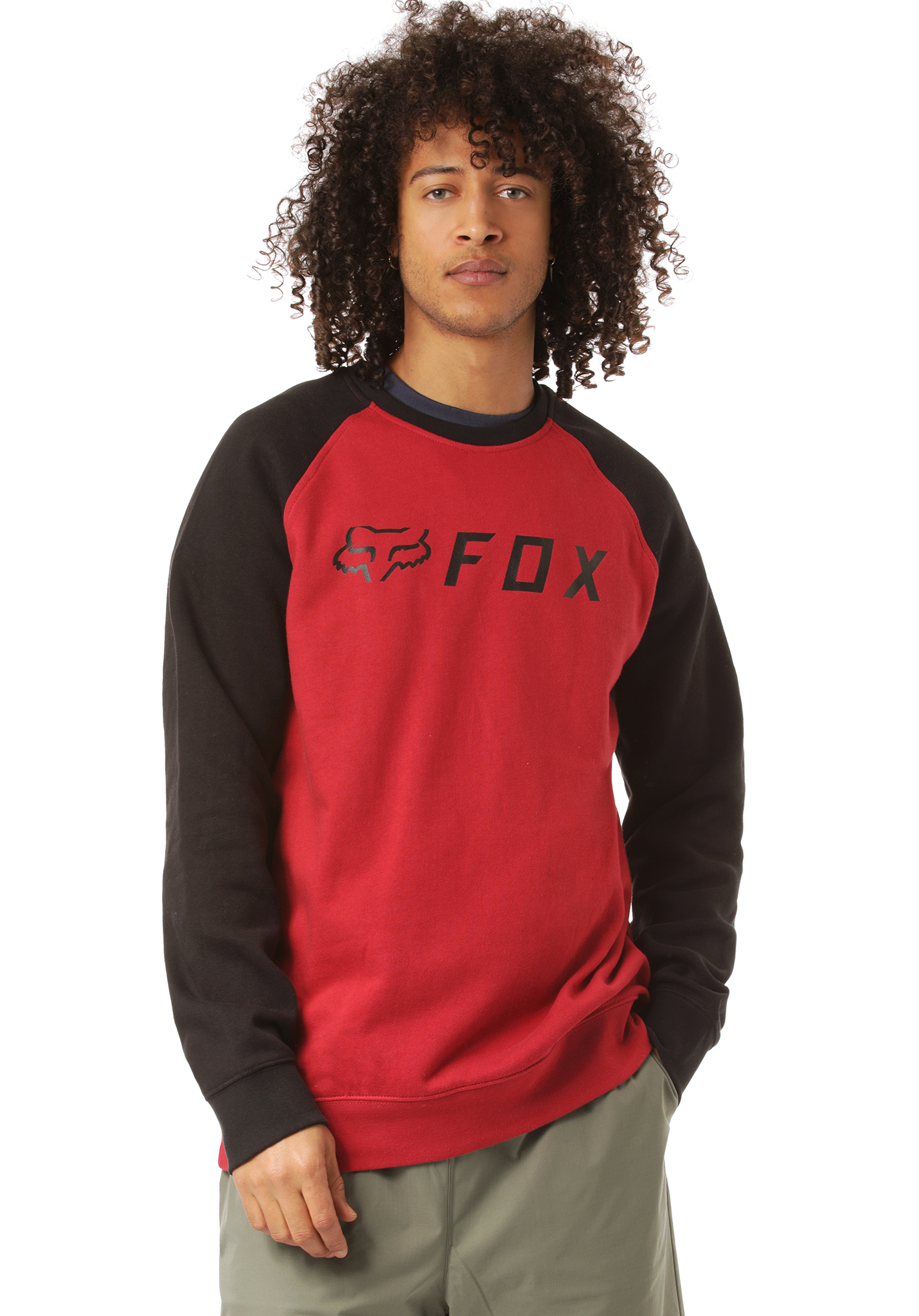 Fox Apex Sweatshirt schwarz/rd M