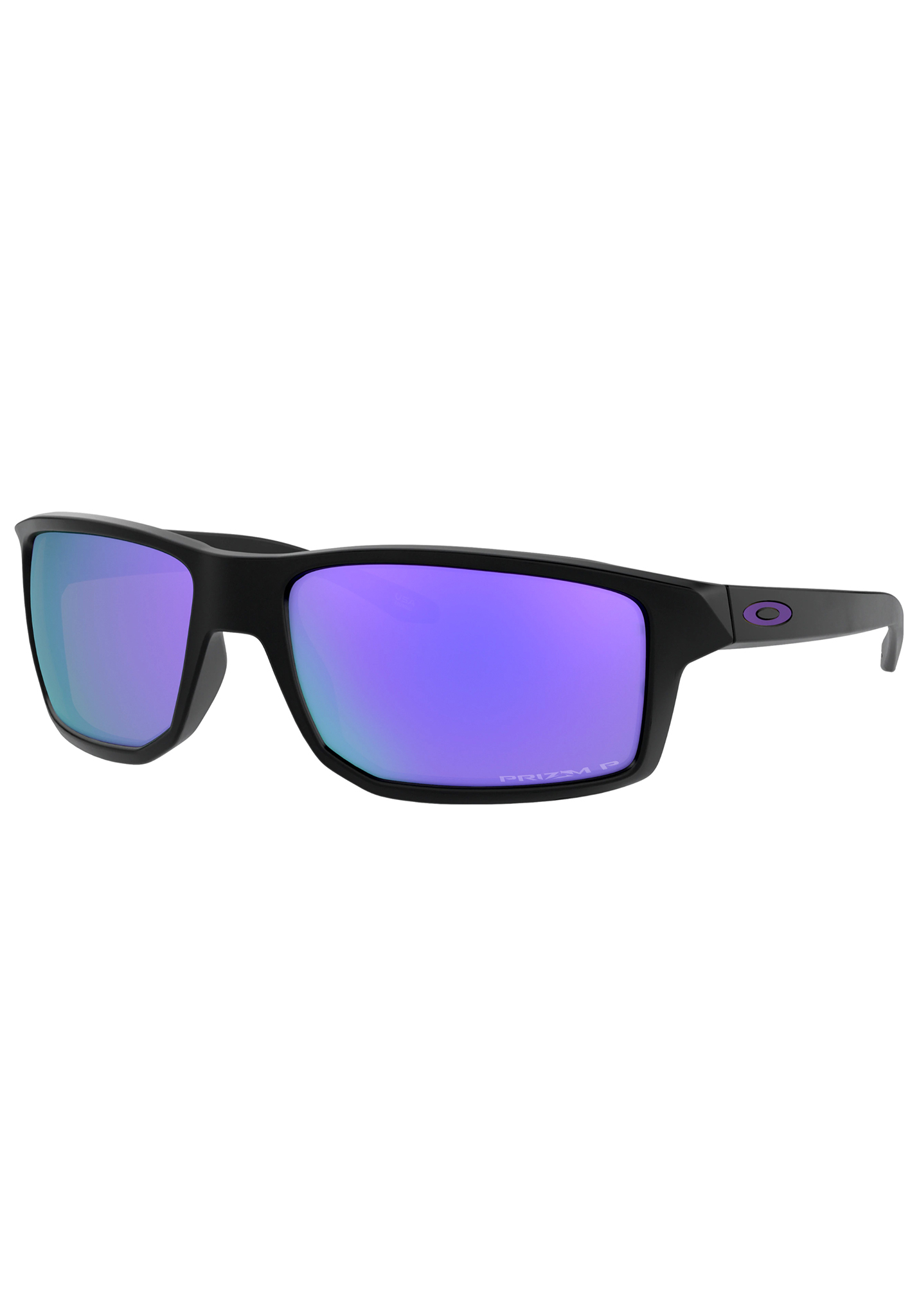 Oakley Gibston Sonnenbrillen mattschwarz/prizm violett polarisiert One Size