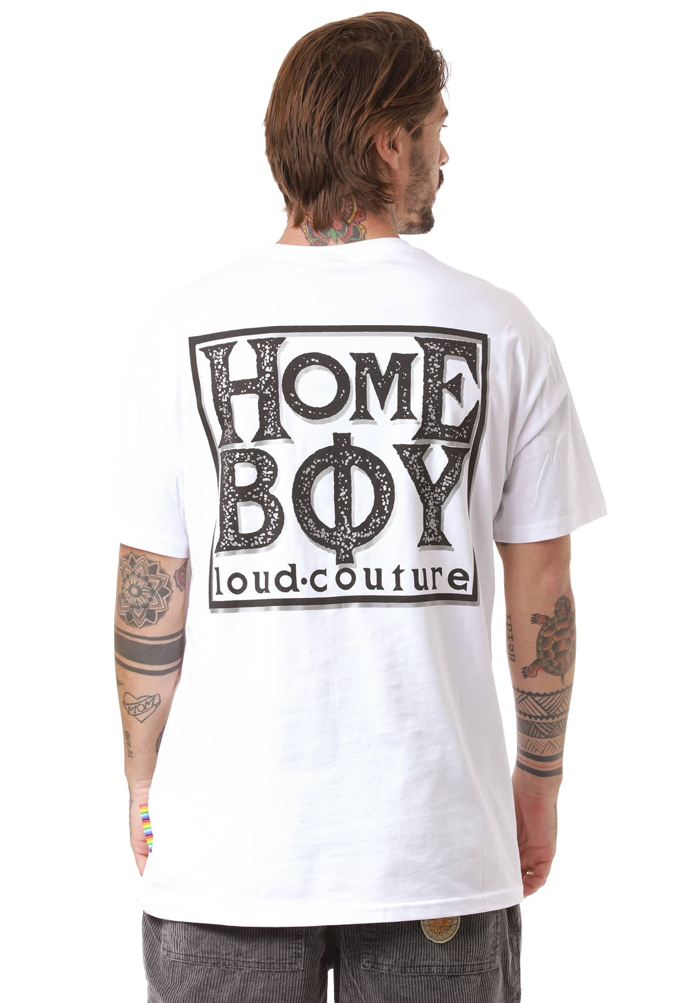Homeboy Old School T-Shirt weiß L