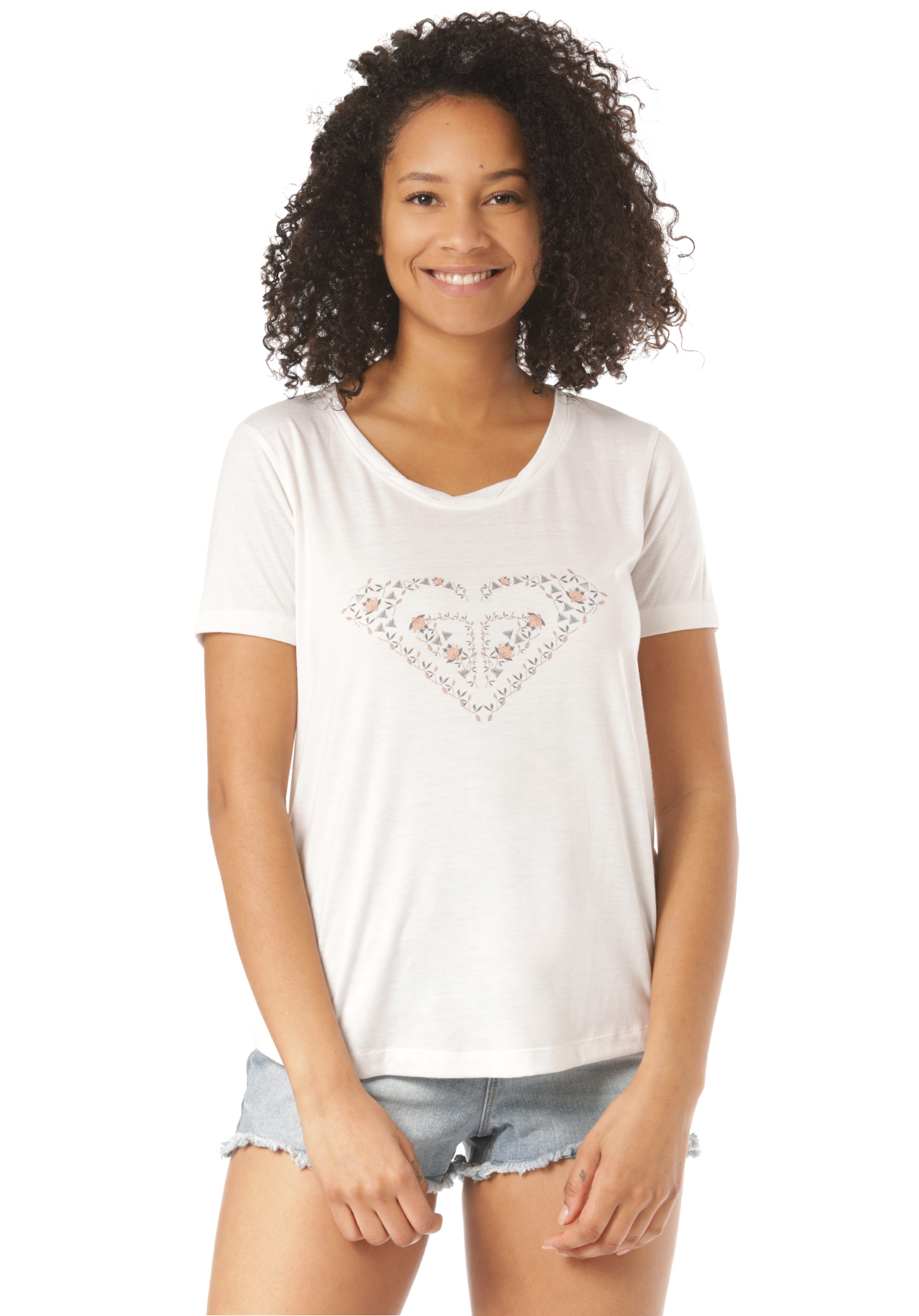 Roxy Chasing The Swell T-Shirt marshmallow S