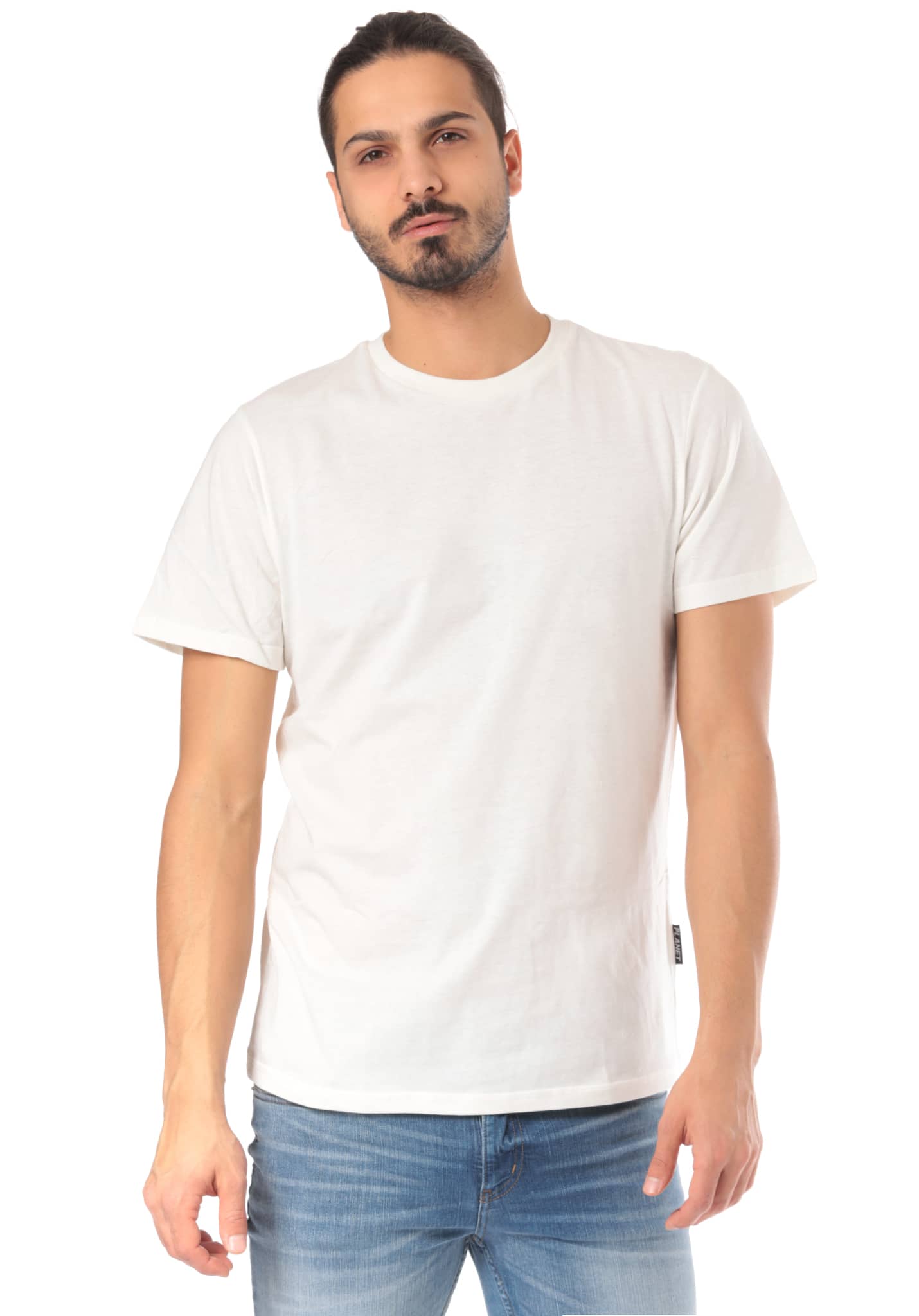 Planet Sports Double Rneck T-Shirt weiß XL