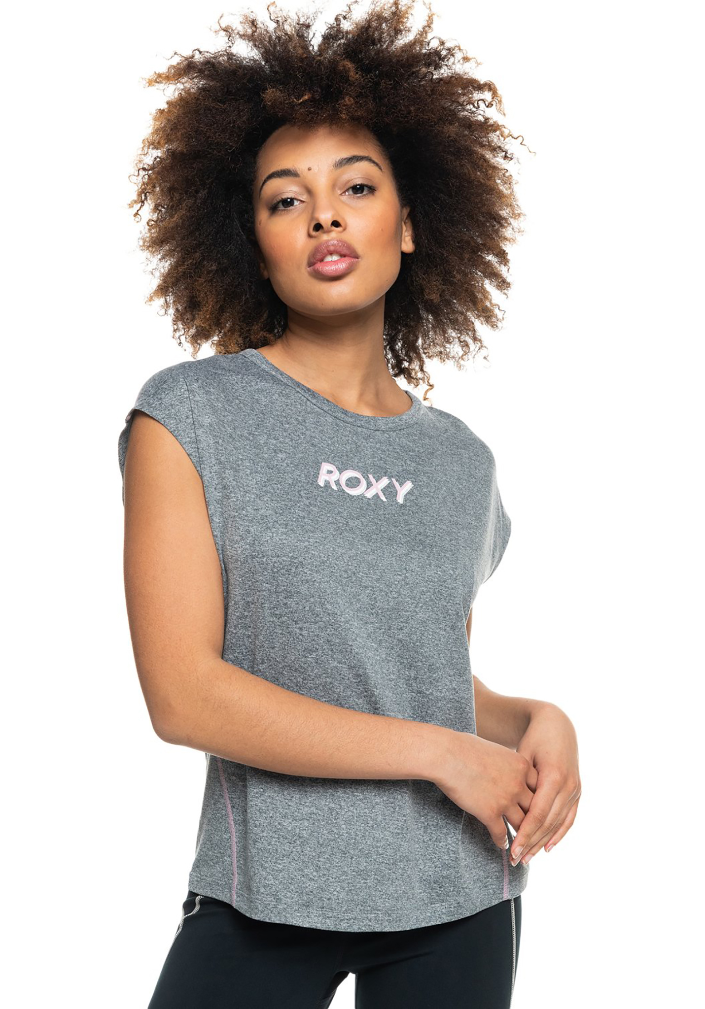 Roxy Training - Technical T-Shirt anthracite XL