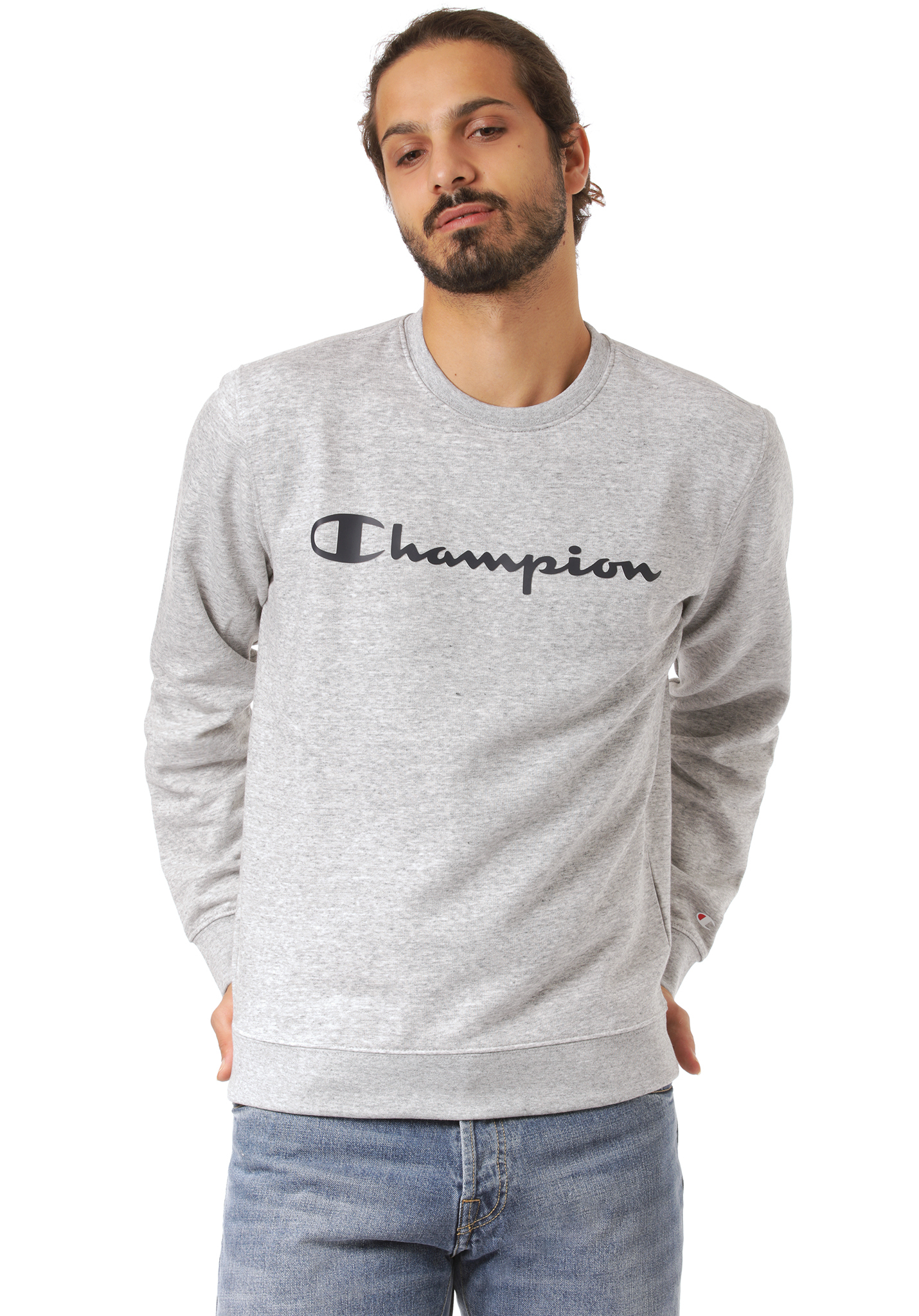 Champion Crewneck Sweatshirt Sweatshirt grey XXL