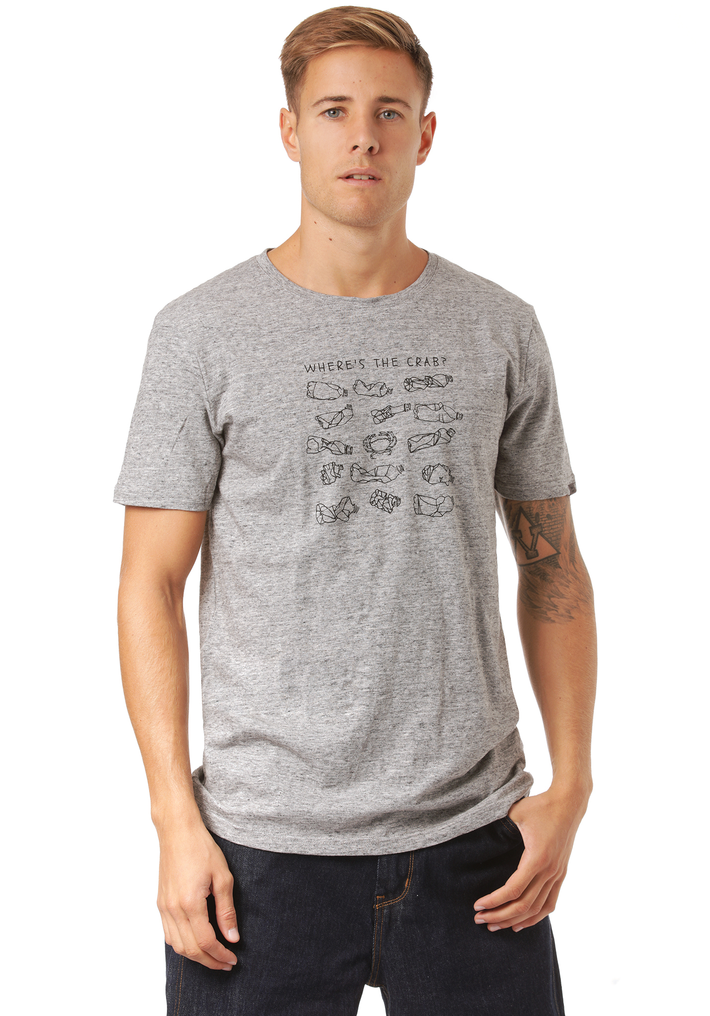 Ragwear Paul Organic T-Shirt grey S