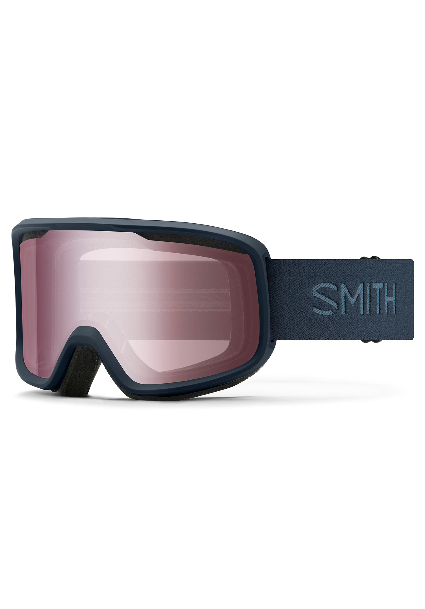 Smith Frontier Snowboardbrillen rotes chrom One Size
