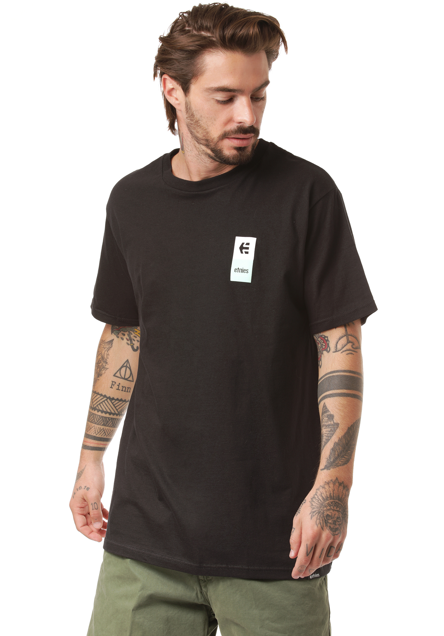 Etnies Eblock Stack T-Shirt black XXL