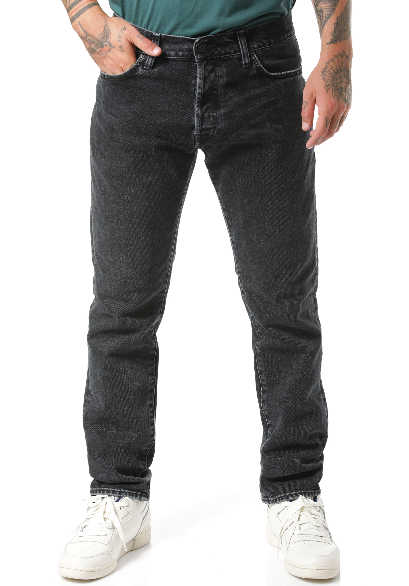 Carhartt WIP Klondike Jeans blau 38/34
