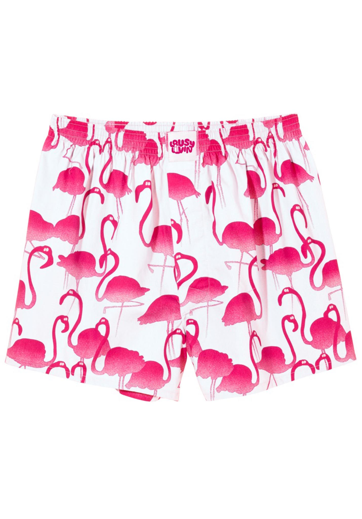 Lousy Livin Flamingos Boxershorts pink XL