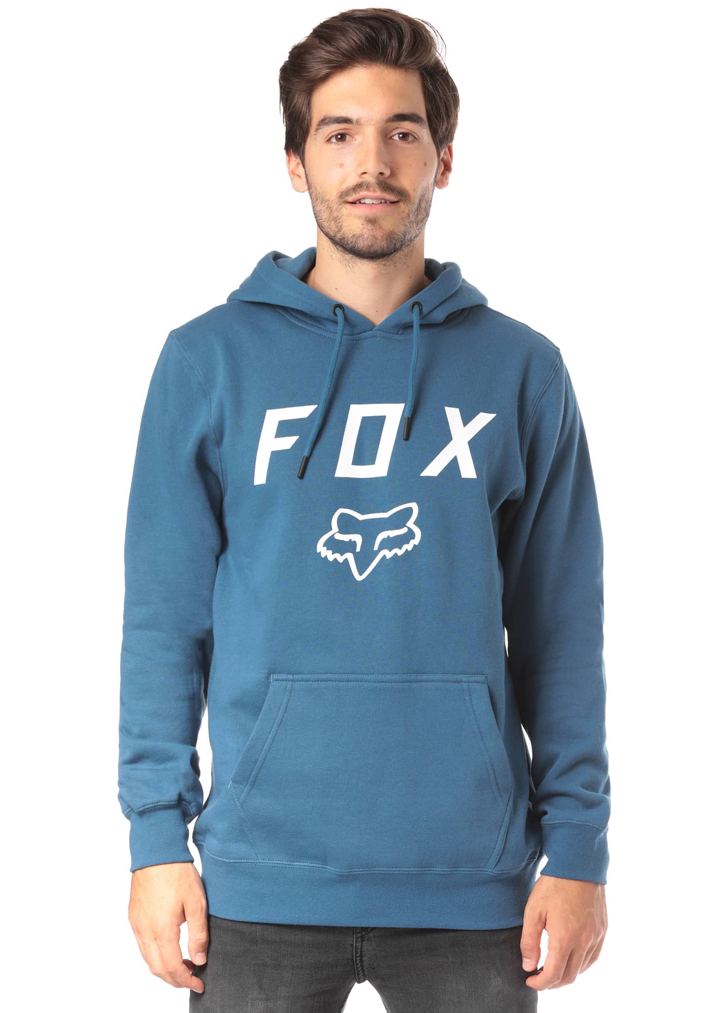 Fox Legacy Moth Hoodie blue XL