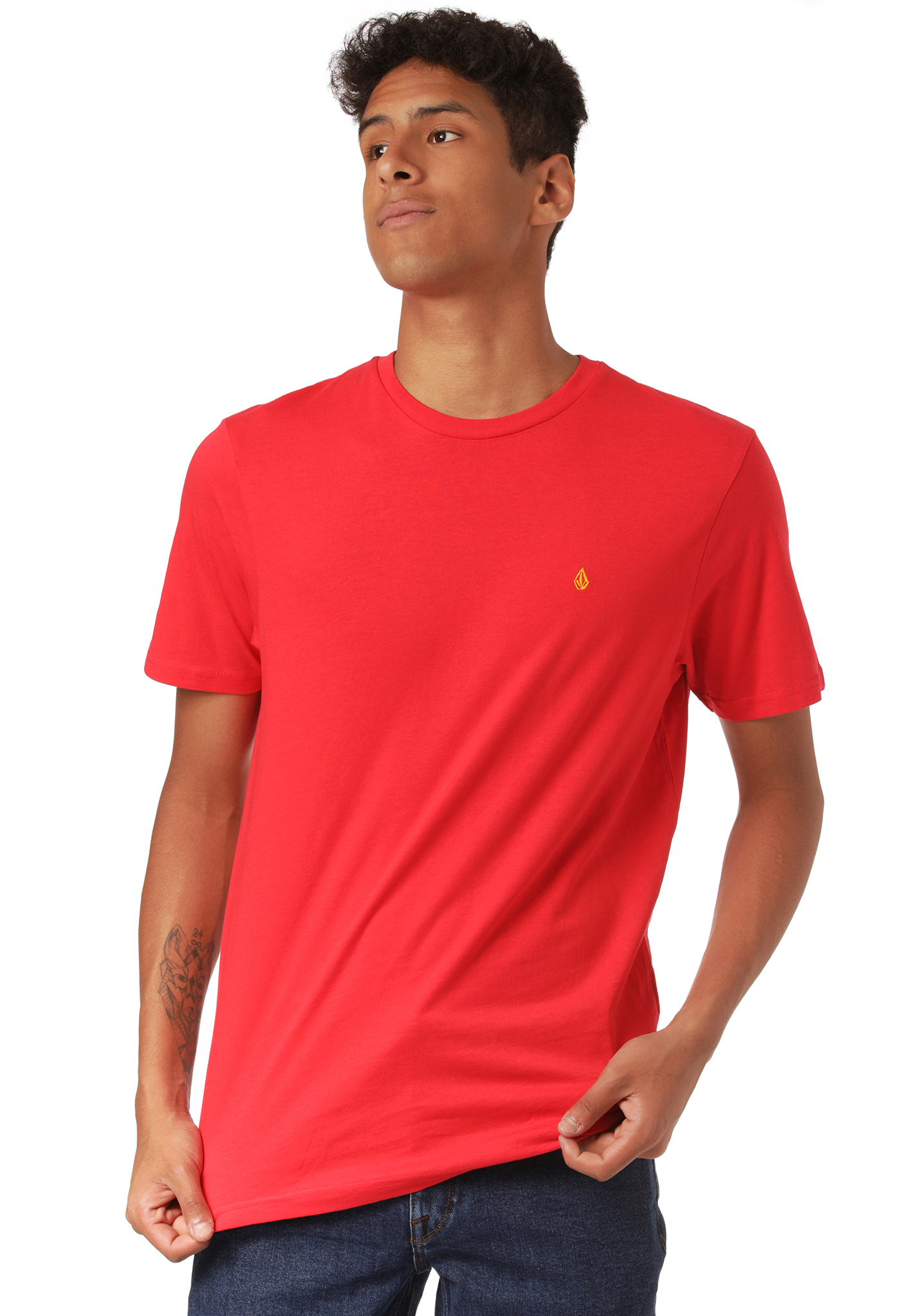 Volcom Stone Blanks Bsc T-Shirt fiery red XL