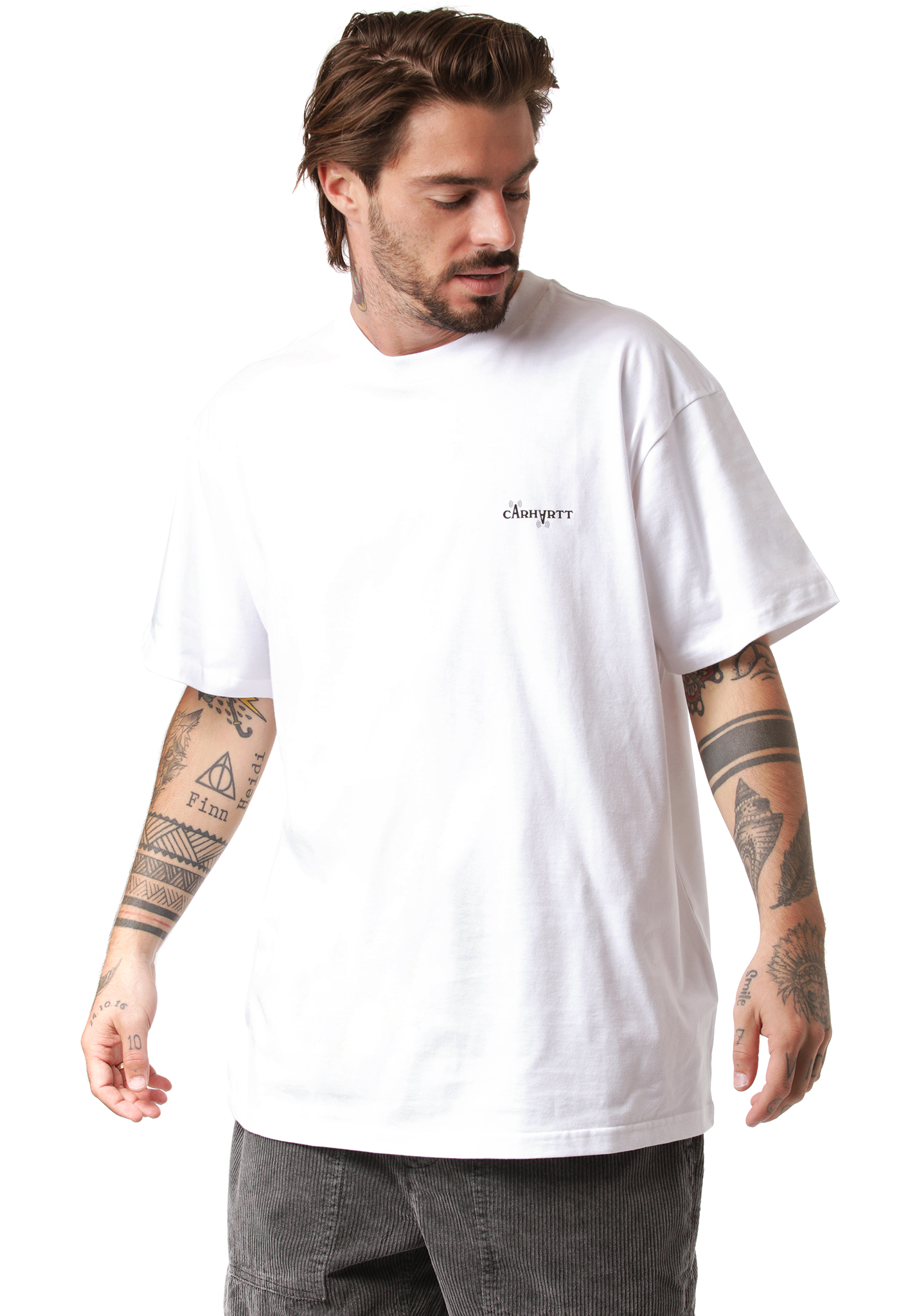 Carhartt WIP Calibrate T-Shirt weiß XL
