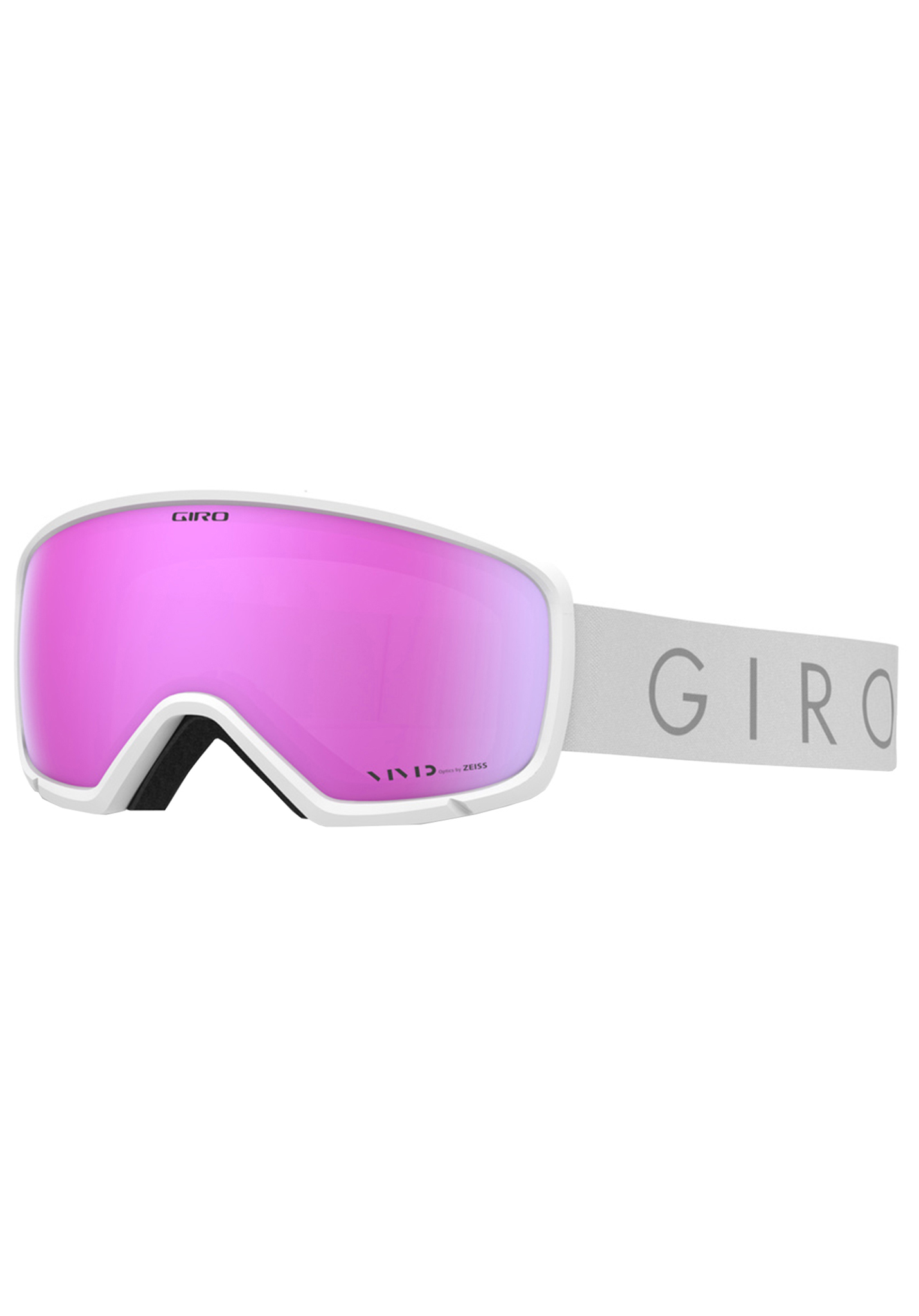 Giro Ringo Snowboardbrillen weißer kern hell/vivid rosa One Size