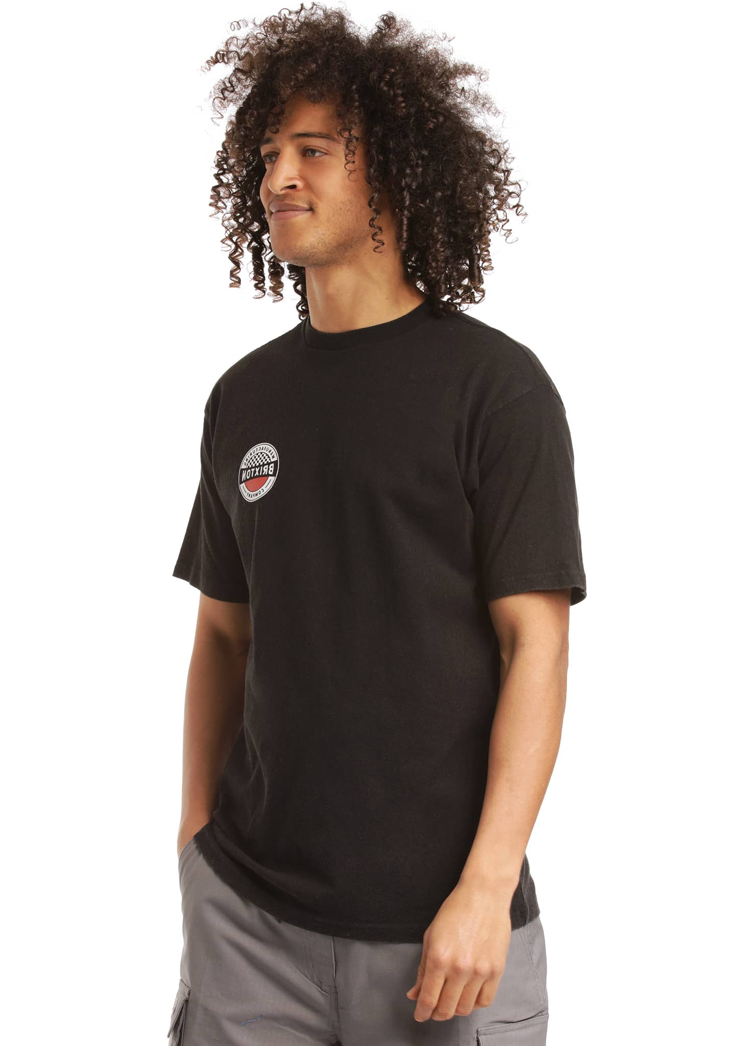 Brixton Terminal T-Shirt getragene wäsche schwarz XXL