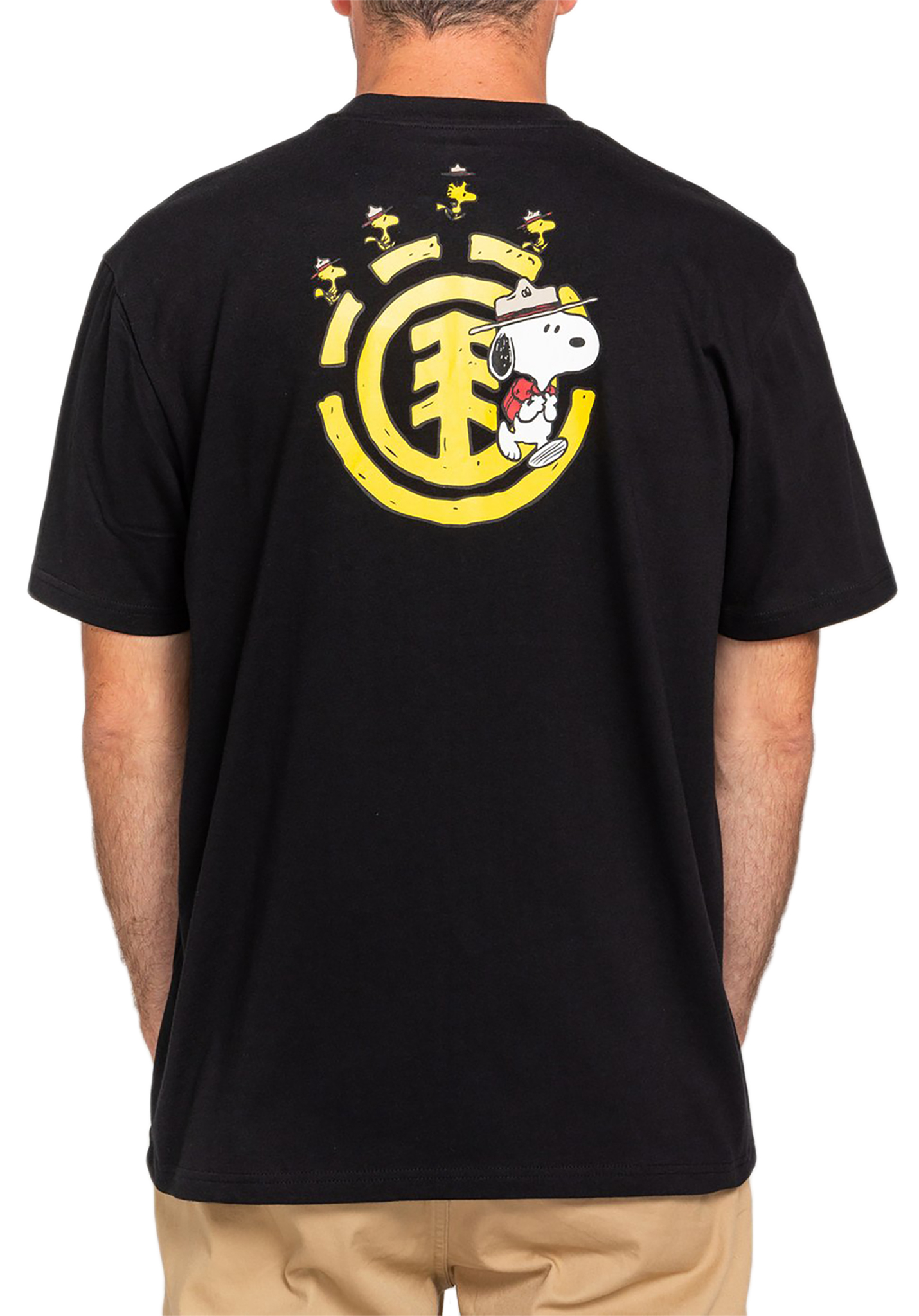 Element Peanuts Emerge T-Shirt flint black XL
