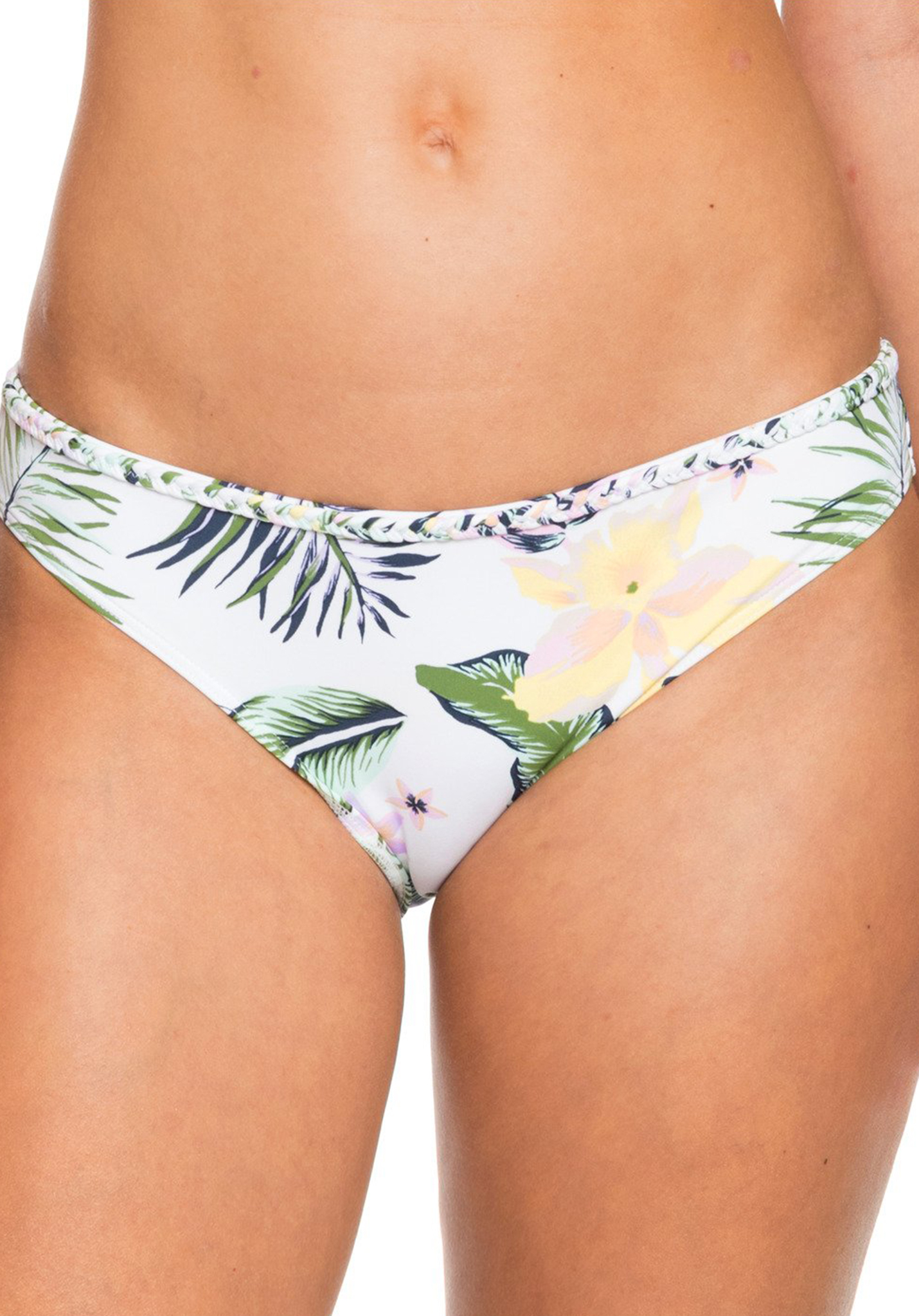 Roxy Bloom - Full Bottom Bikinihosen strahlend weißes praslin XXL