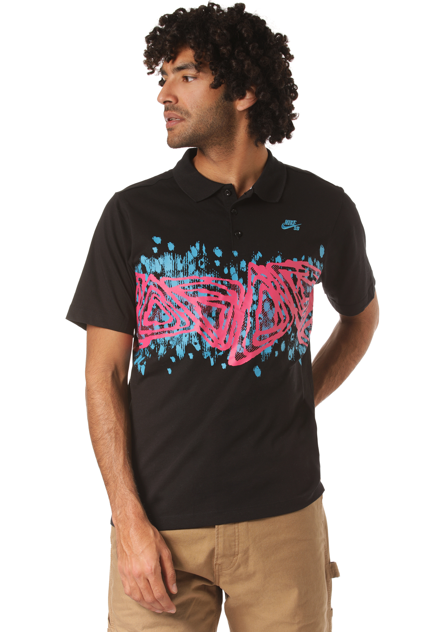 Nike Snowboarding GFX T-Shirt schwarz/wassermelone S