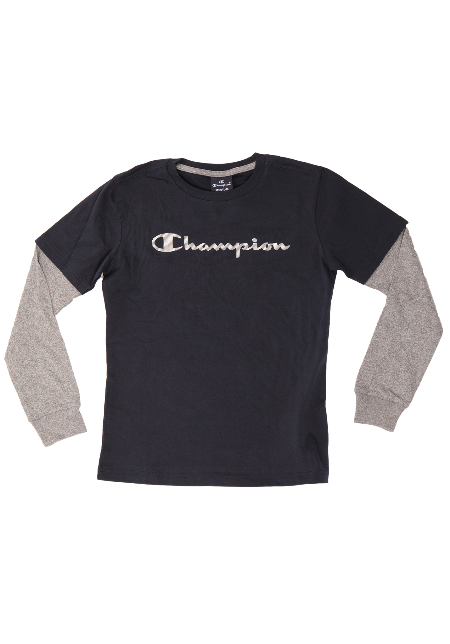Champion Long Sleeve Crewneck T-Shirt Longsleeve nny/gpjm XXL