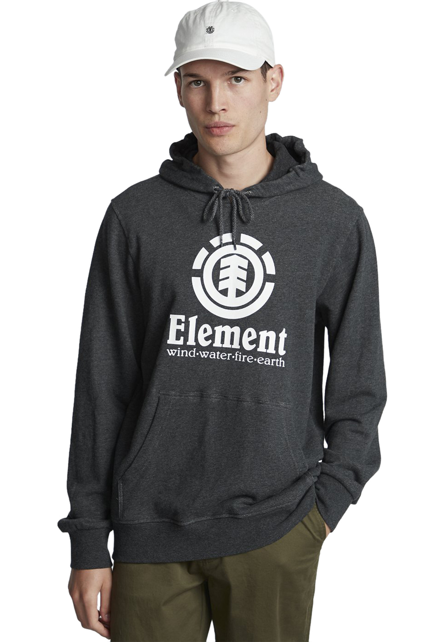 Element Vertical Ft Hoodie weiß XL