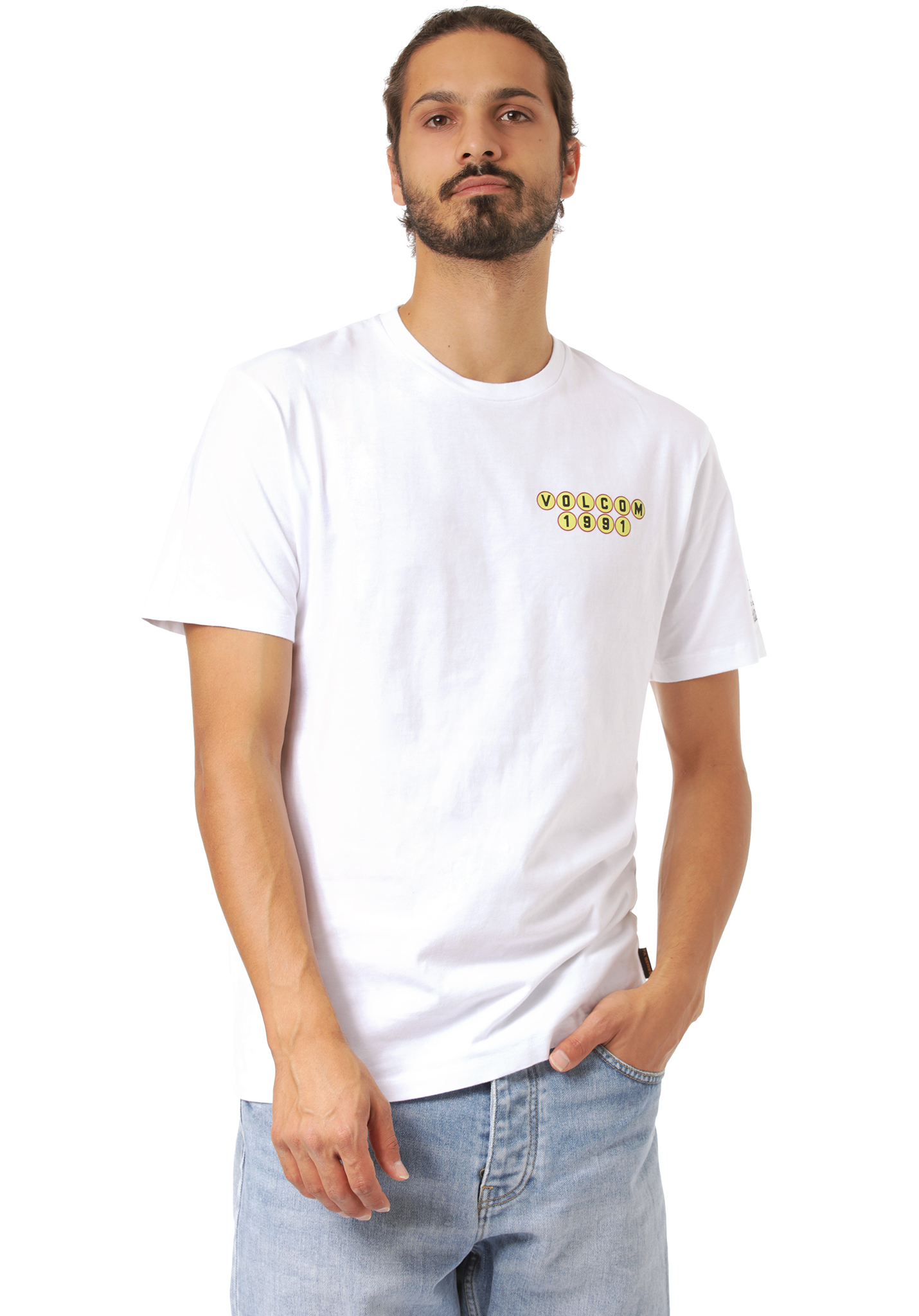 Volcom Elzo Durt T-Shirt white XL