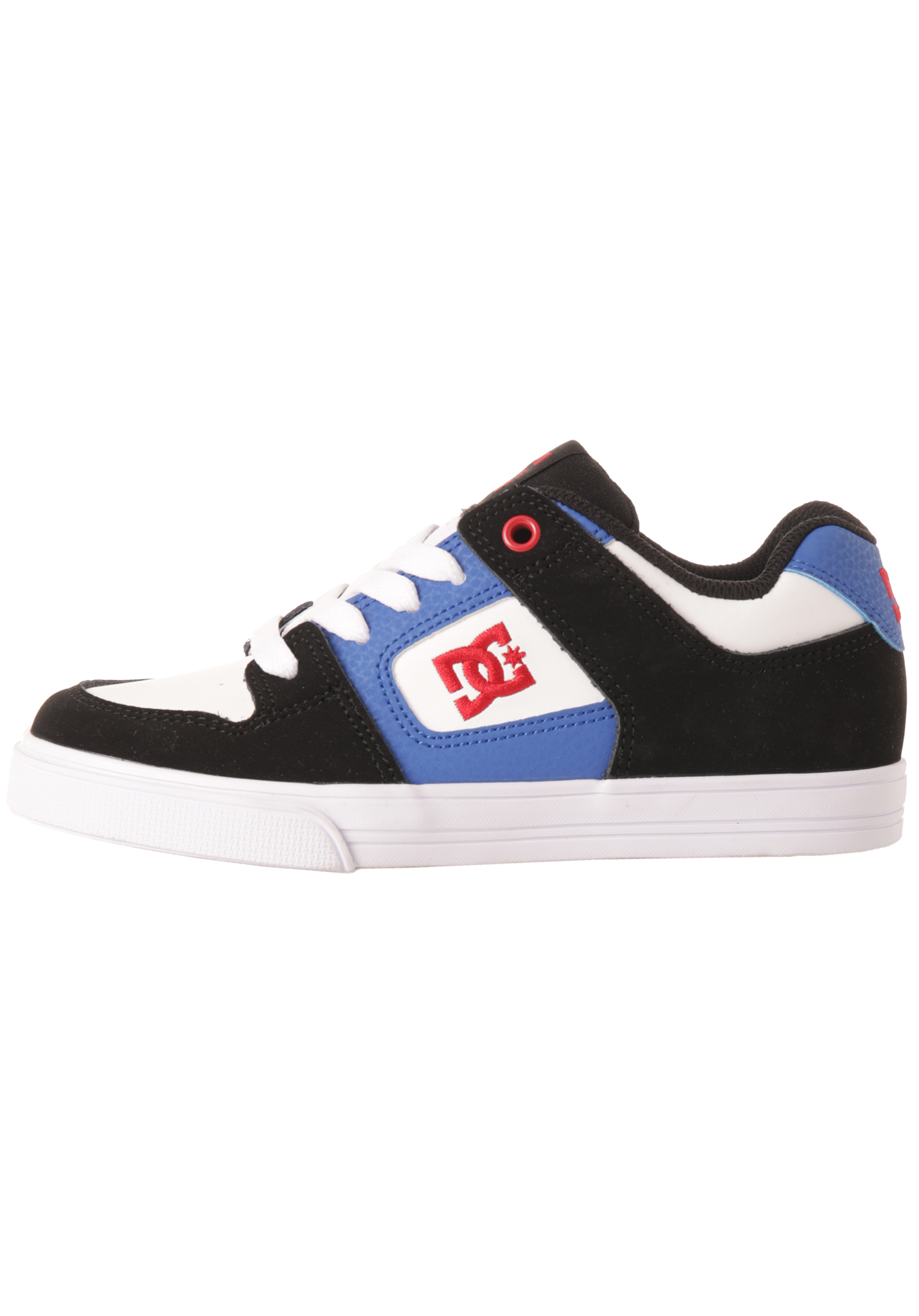 DC Pure B Sneaker weiß/schwarz/royal 35