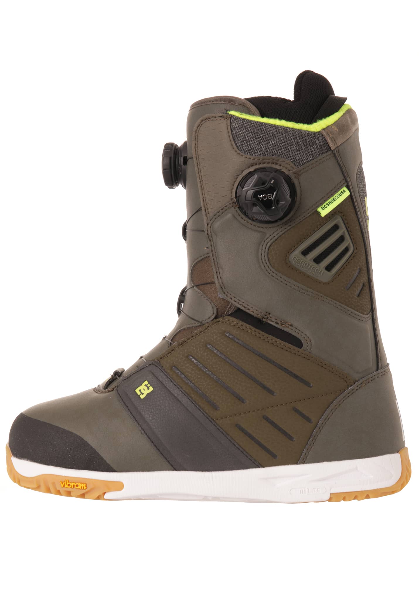 DC Judge Boa Snowboard Boots green 46