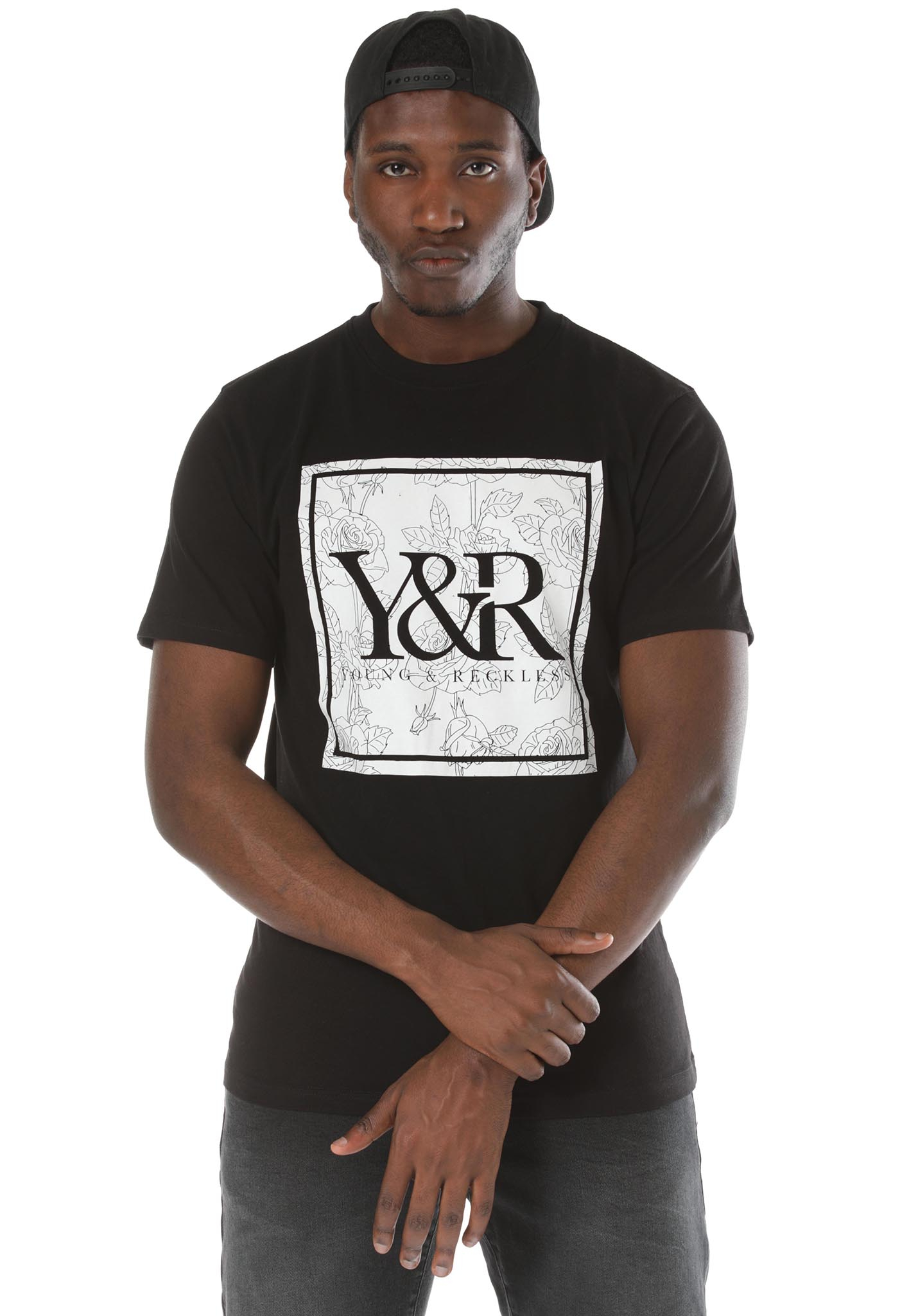 Young and Reckless Flourished T-Shirt black XXL