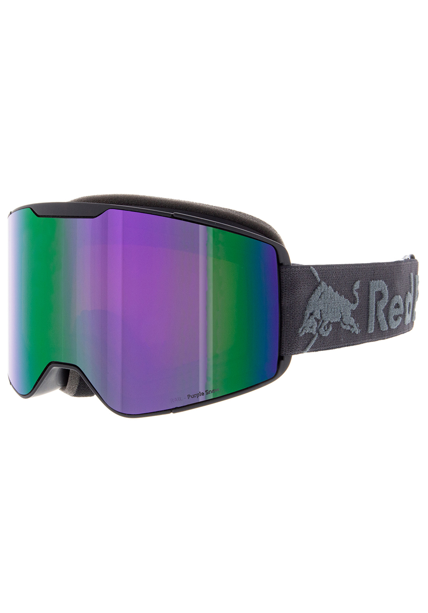 Red Bull SPECT Eyewear Rail Snowboardbrillen anthrazit/violetter schnee - braun mit violett One Size