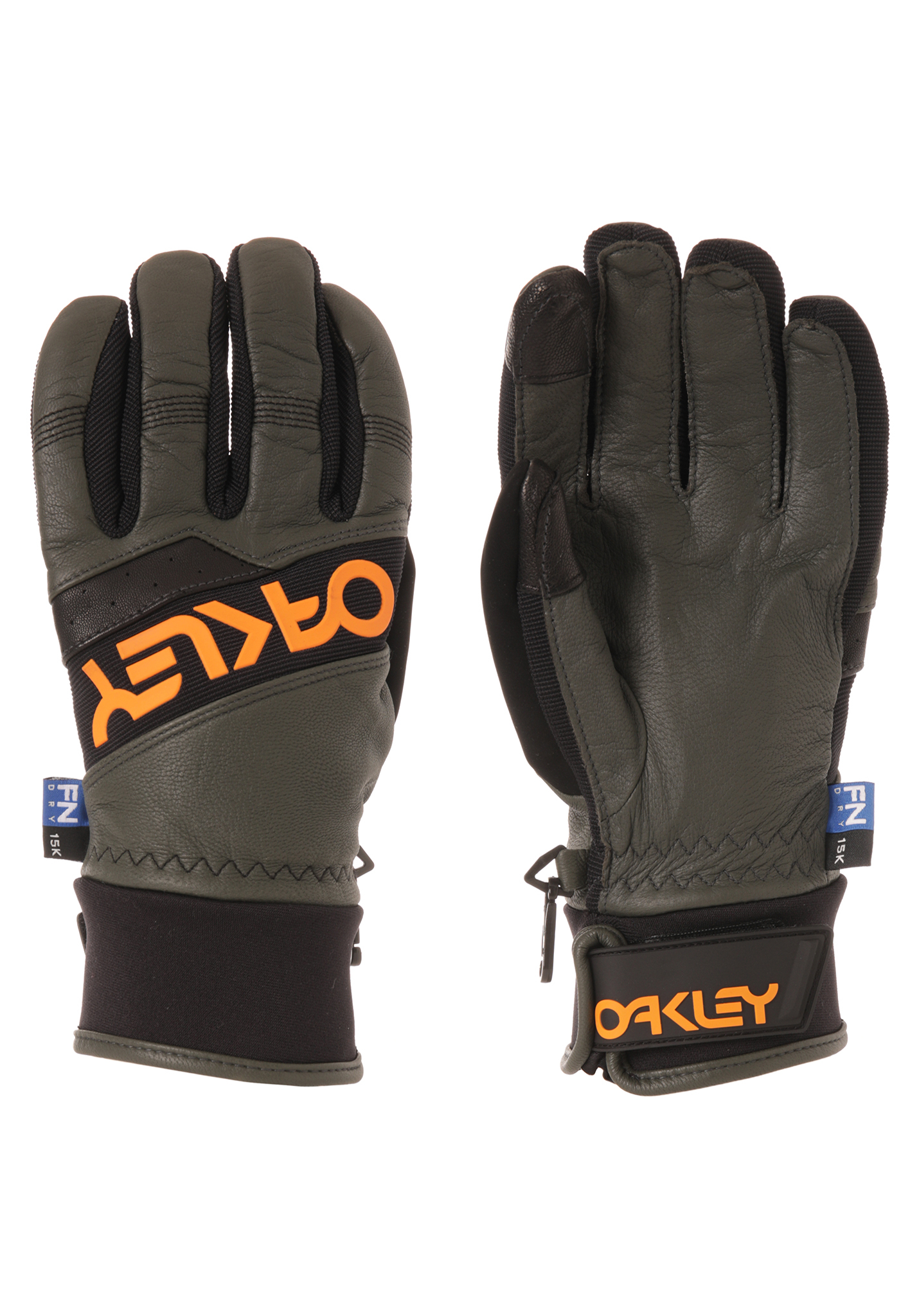 Oakley Factory Winter 2.0 Fingerhandschuhe neue dunkle bürste XL