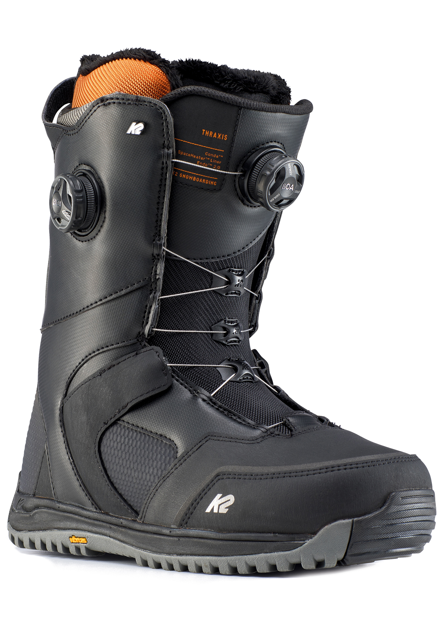K2 Snowboarding Thraxis Boa Freeride Snowboard Boots black 44,5