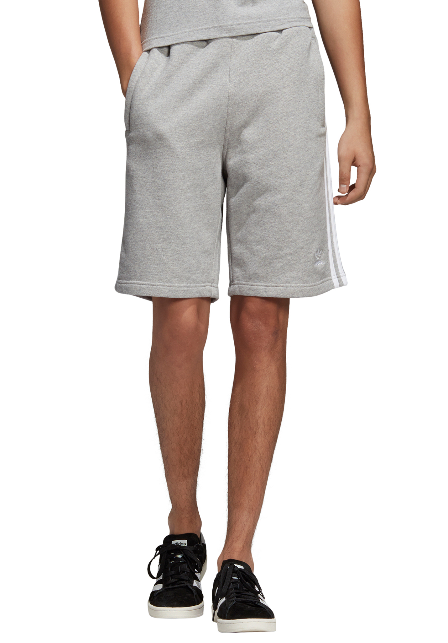 Adidas Originals 3-Stripe Shorts mgreyh XL