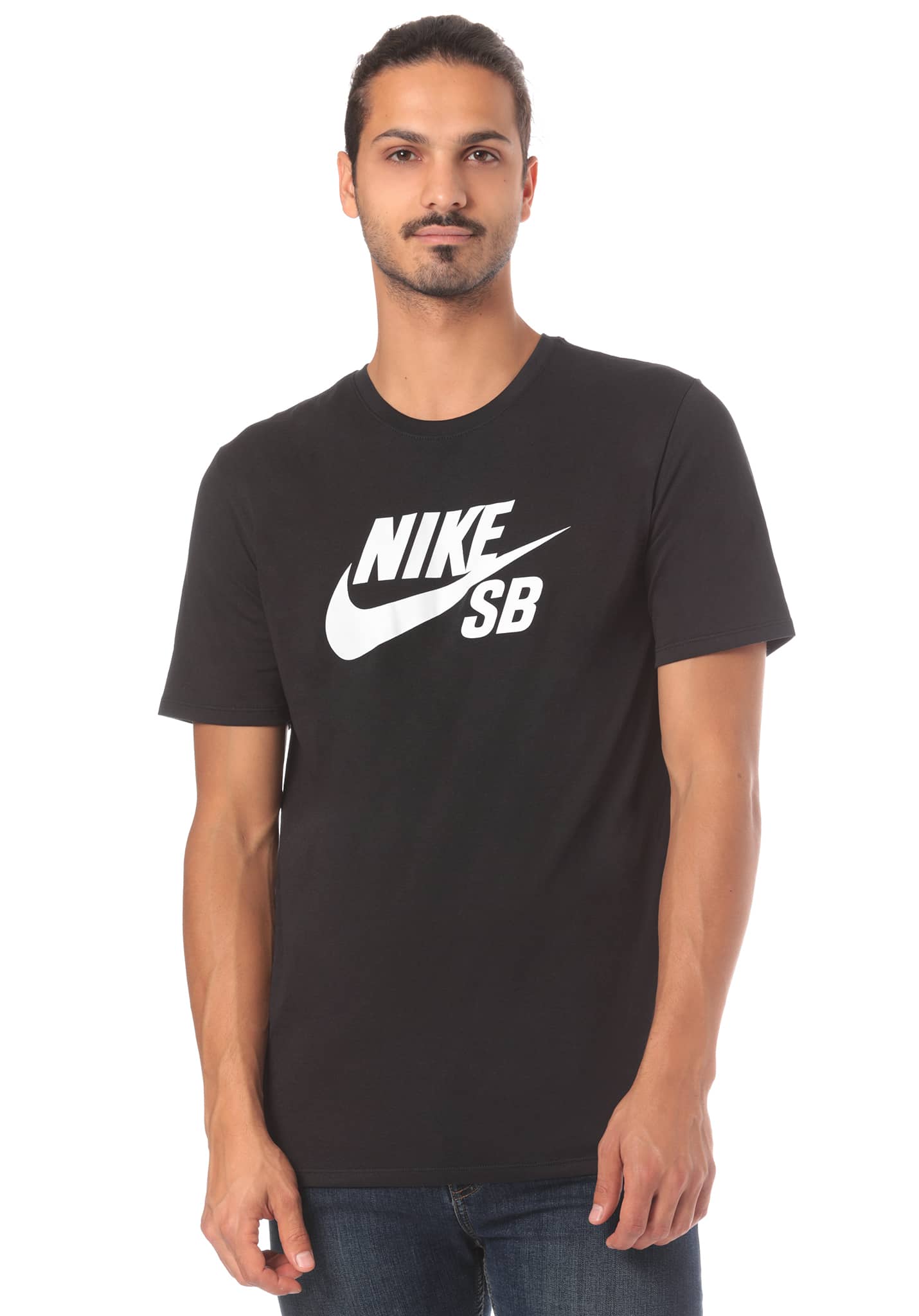 Nike Snowboarding Logo T-Shirt white-black L