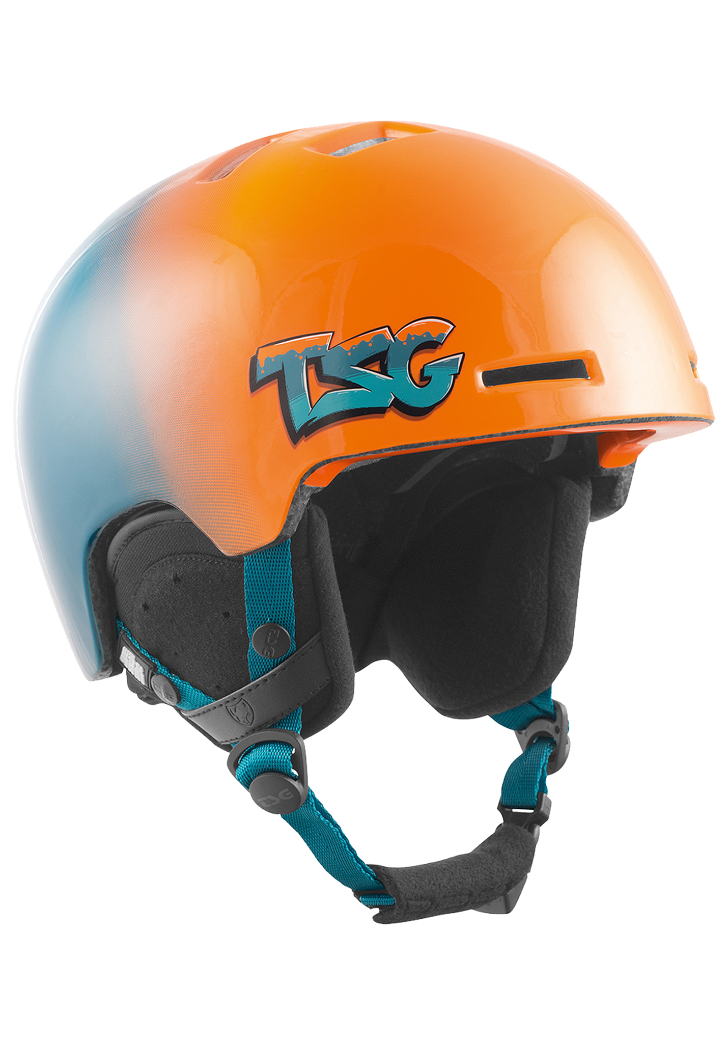 TSG Arctic Nipper Maxi Graphic Snowboardhelme orange XS