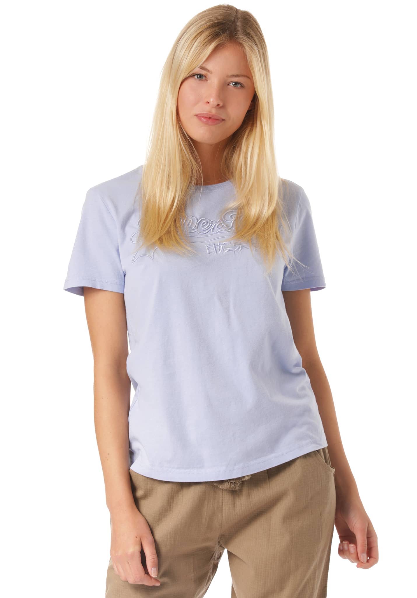 Superdry Vl Emb Outline T-Shirt blue heron XL