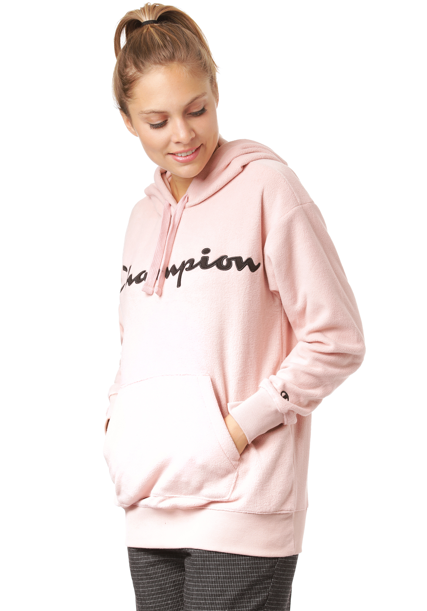 Champion Hooded Sweatshirt Hoodies pink XL