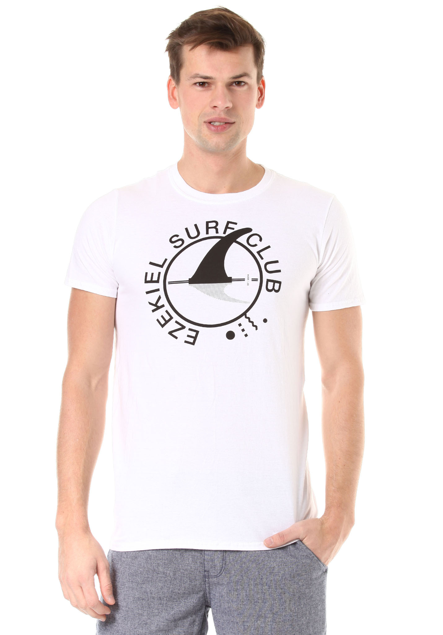 Ezekiel Surf Club T-Shirt white XL