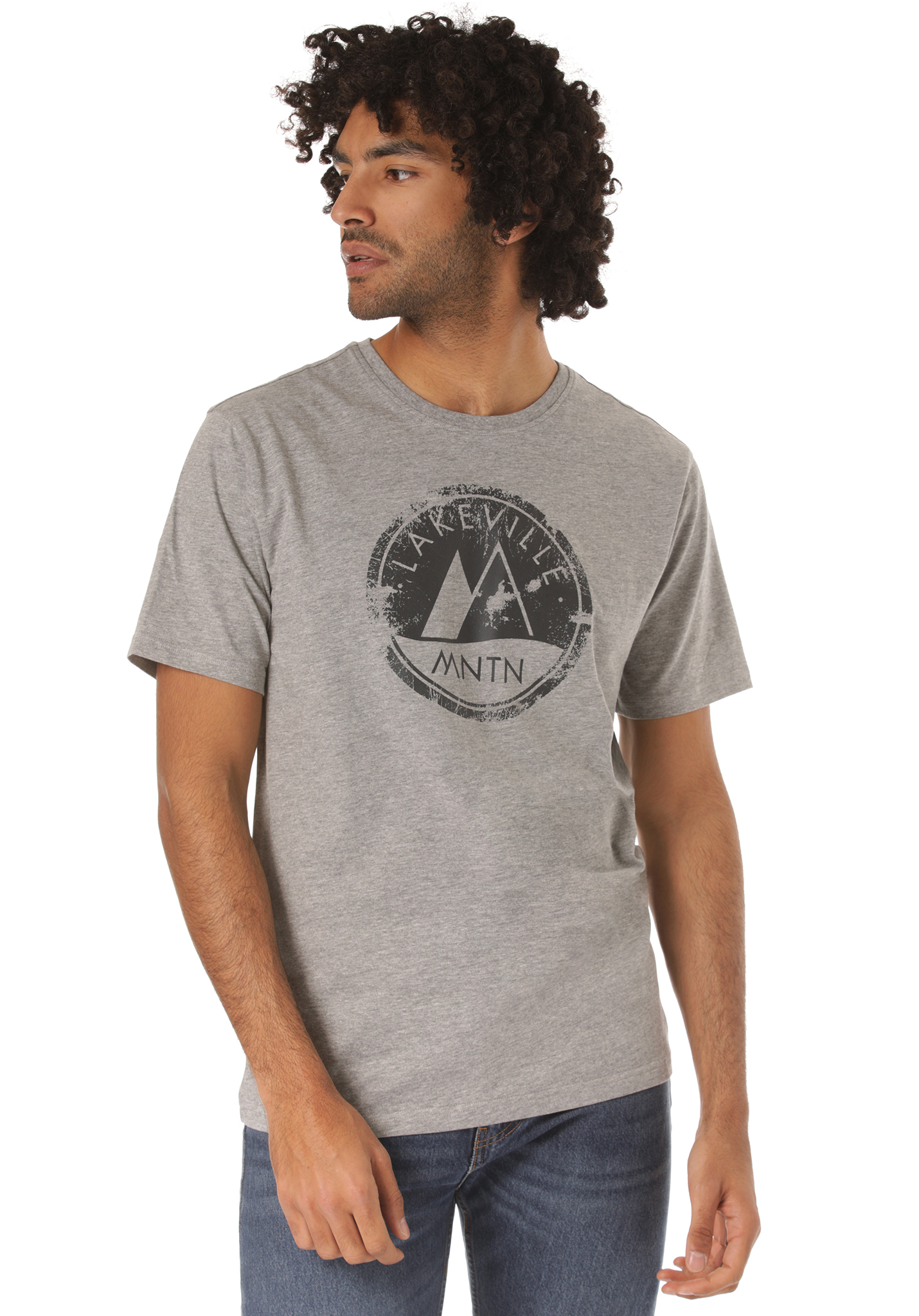 Lakeville Mountain Meru T-Shirt mittelgrau heather XXL