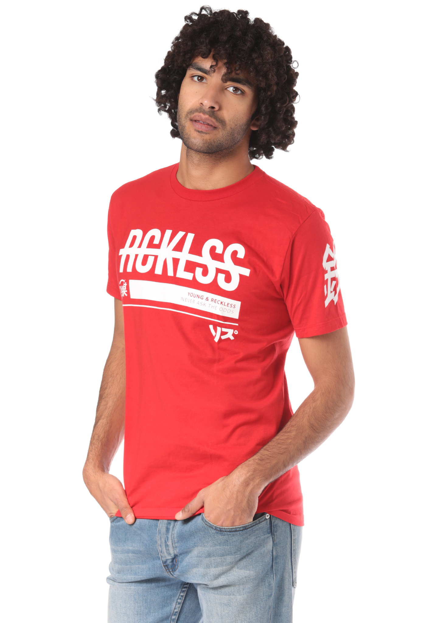 Young and Reckless Kyoto T-Shirt red L